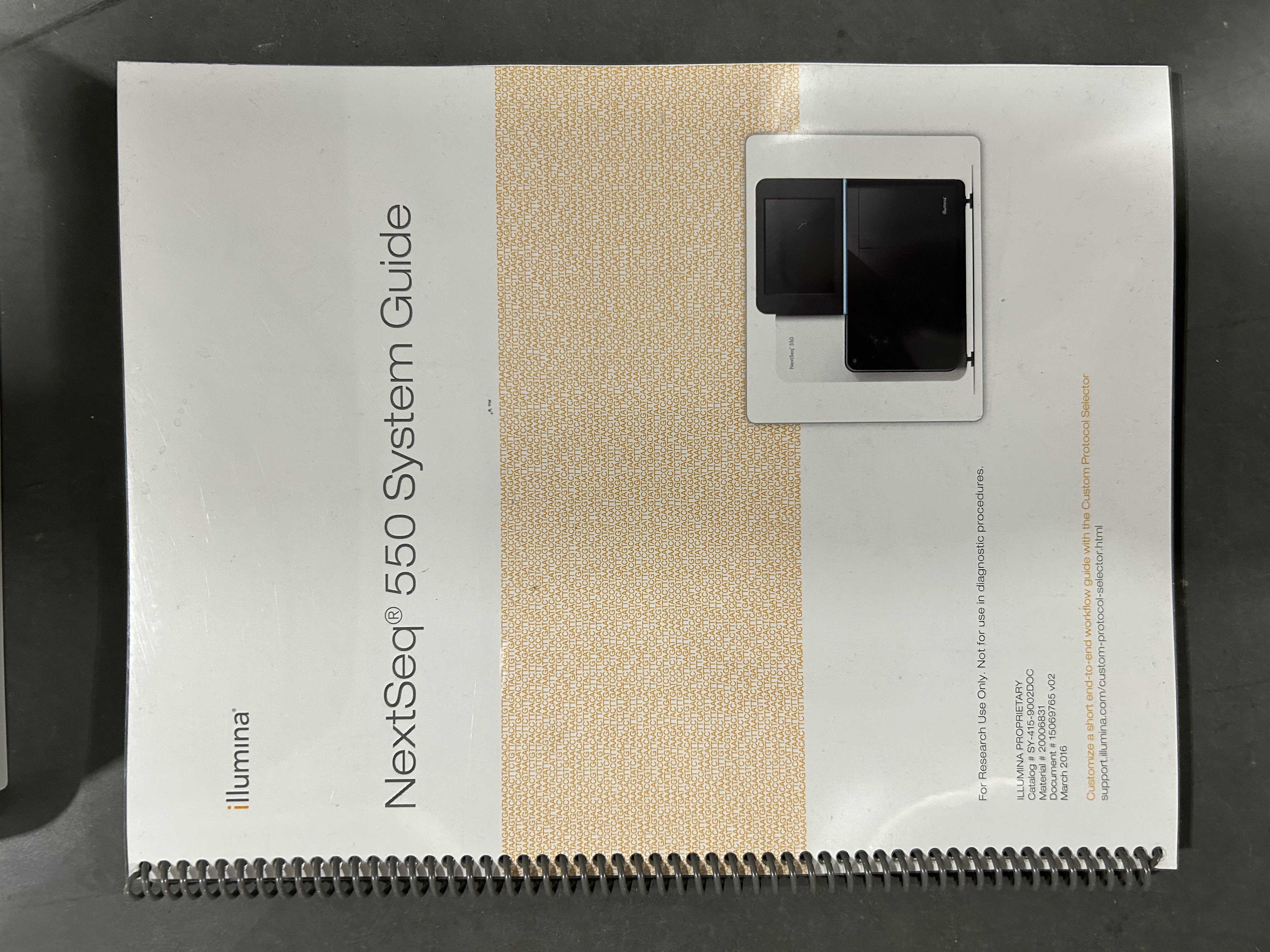 NextSeq™ 550 Sequencing System (model 2017)