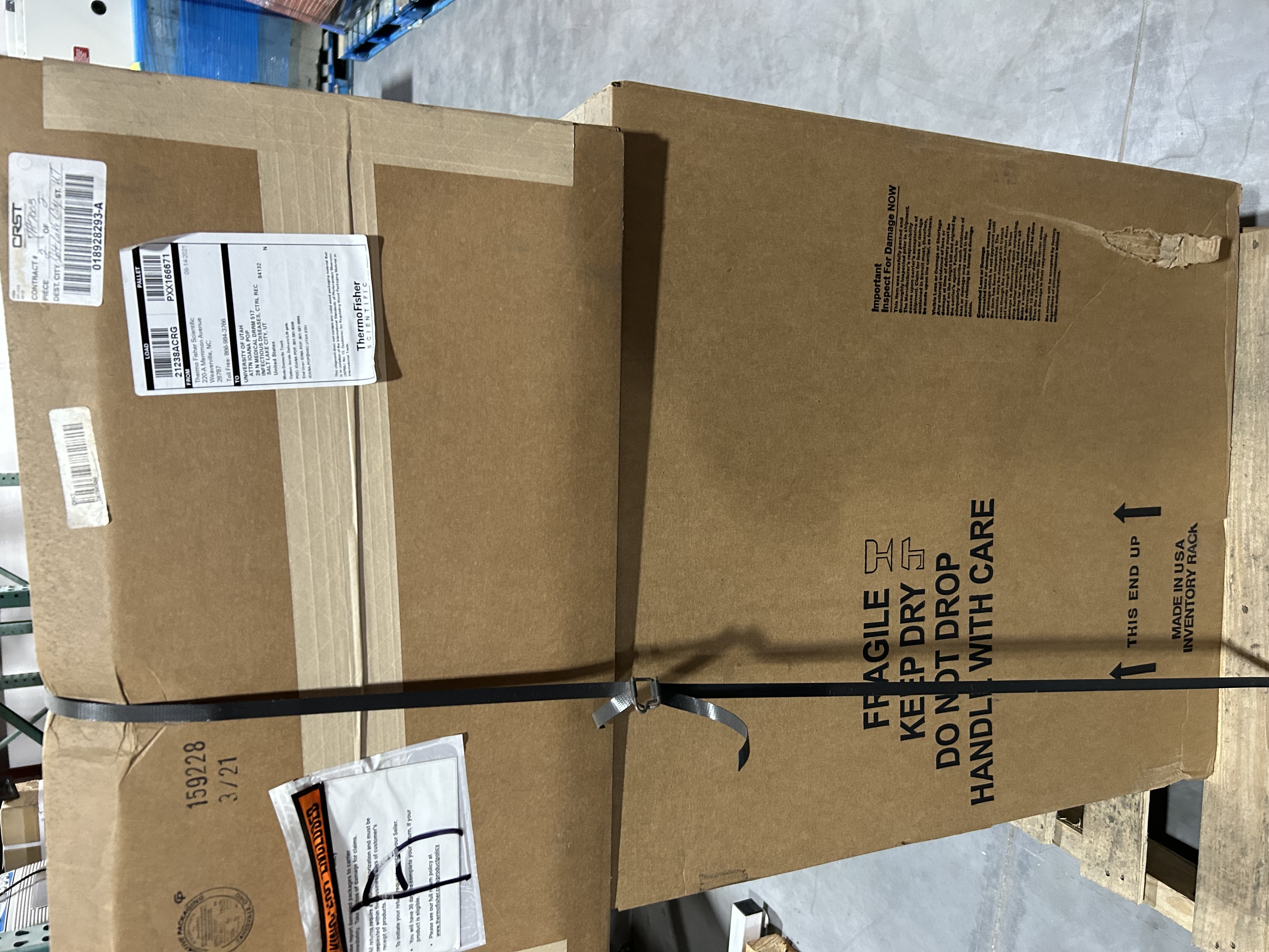 Shelf Kits w/Racks and Boxes for Thermo Scientific™ Ultra-Low Temperature Freezers