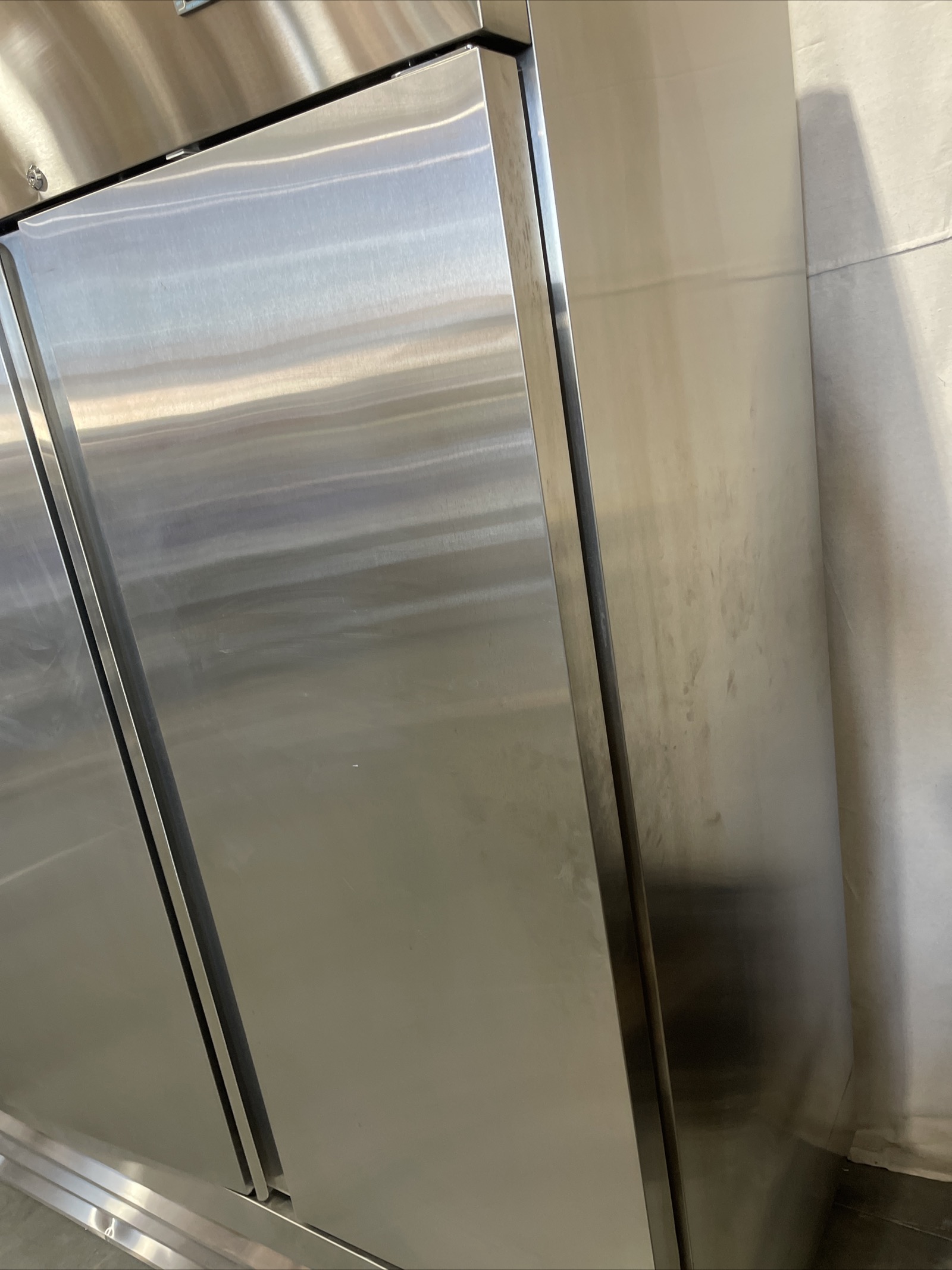 SABA Steel Three Door Fridge S-72R