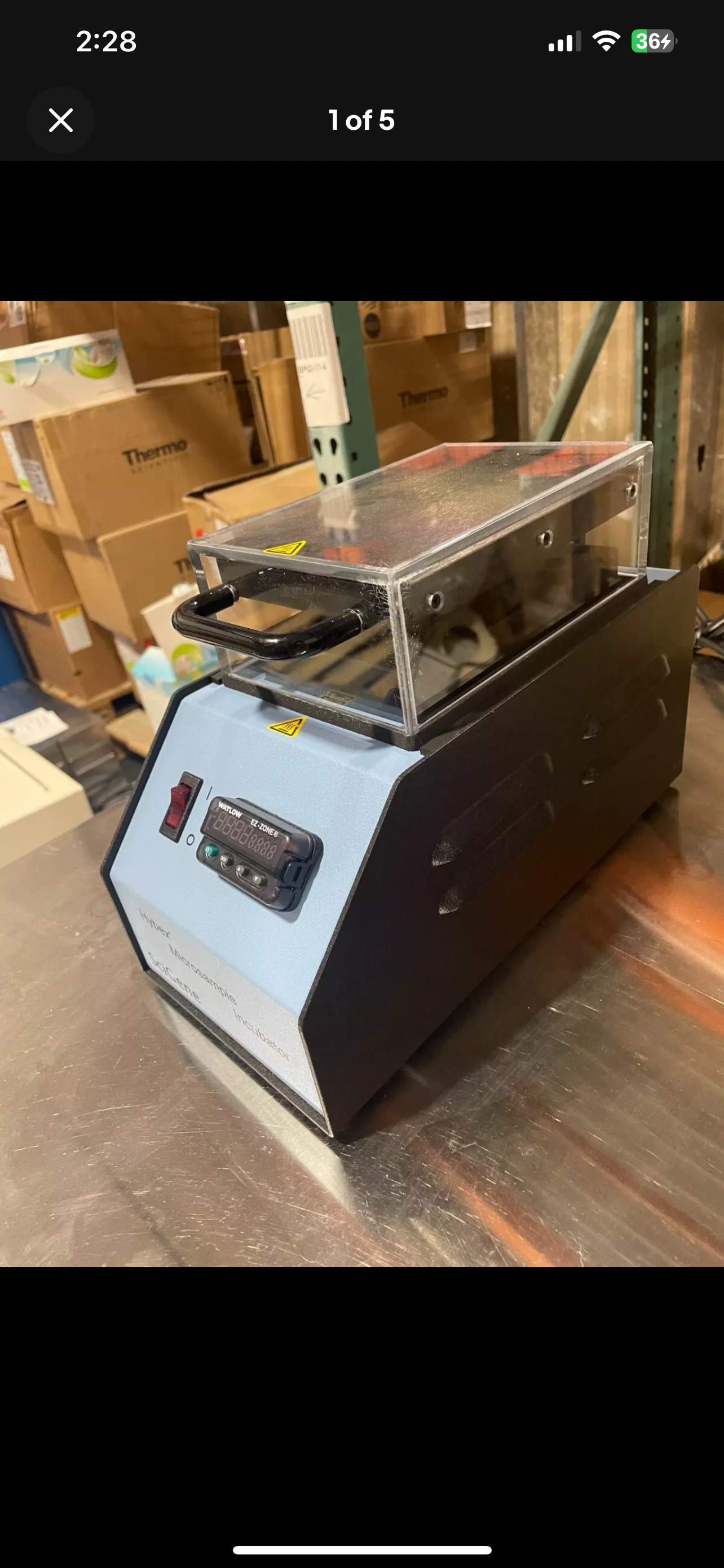 SciGene Hybex Microsample Incubator with Microtube Block 230V