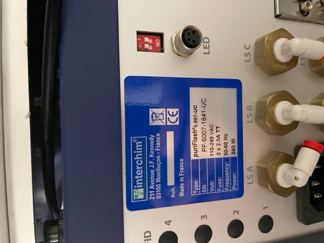 Interchim PuriFlash Flash Chromatography Purification System PF-5.007