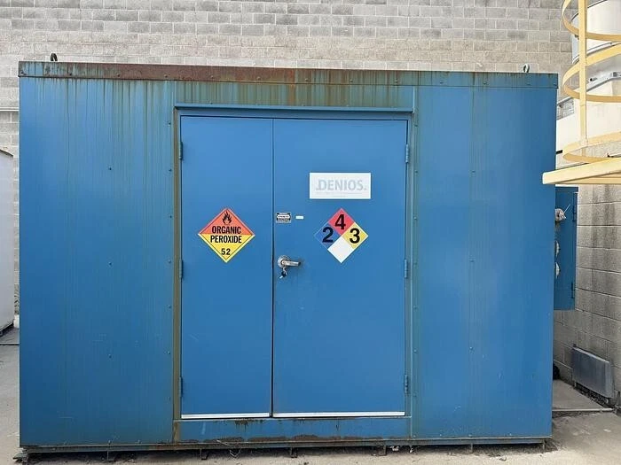 Denios Climate Controlled Hazardous Materials Storage Room Flammable Corrosive