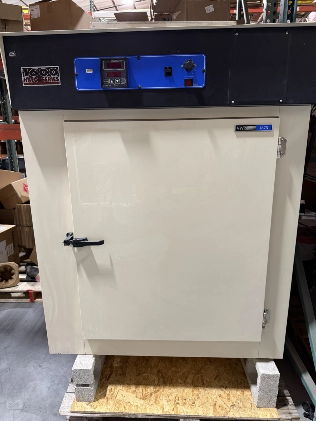 VWR SCIENTIFIC MODEL 1675 HORIZONTAL AIR FLOW OVEN