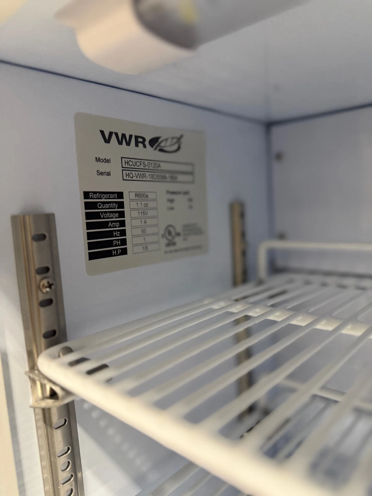 VWR 1.7 cu. ft. Countertop Freezer 