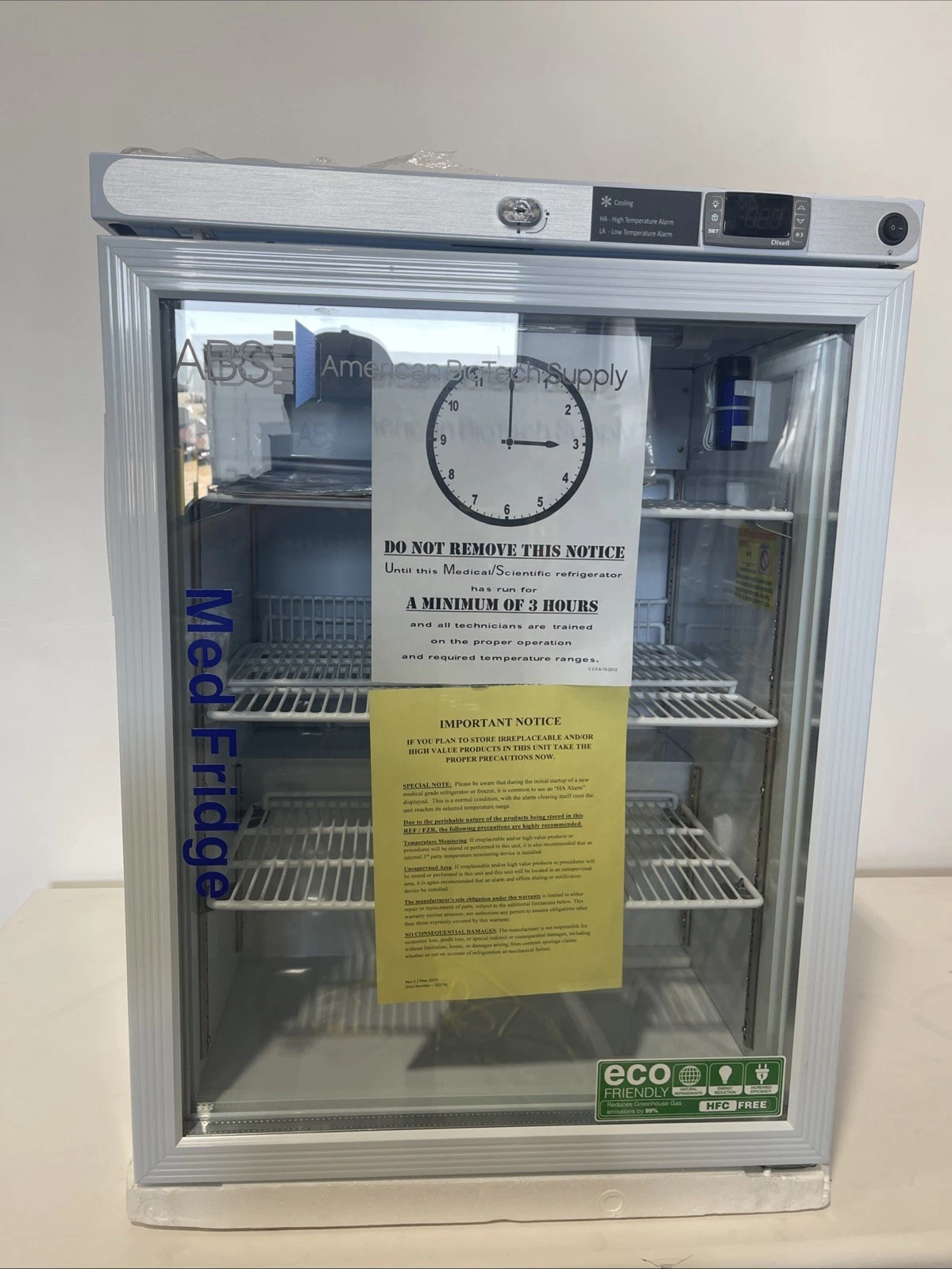 NEW ABS American BioTech Supply Mes Fridge PH-ABT-HC-UCFS-0504G