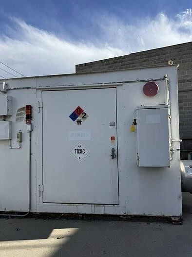 Denios Climate Controlled Hazardous Materials Storage Room Flammable Corrosive