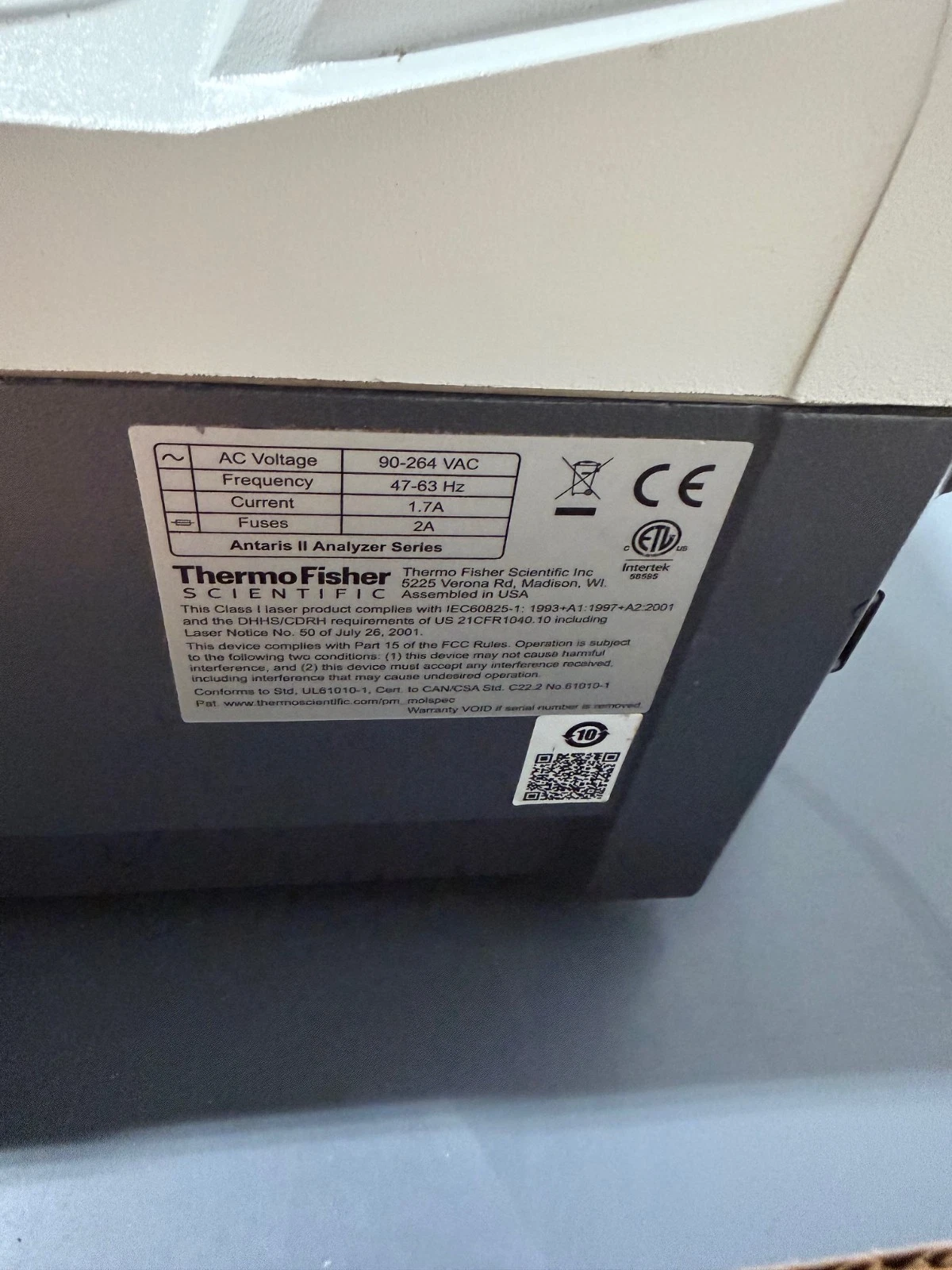 Share Thermo Nicolet Antaris II FT-NIR Analyzer with Software