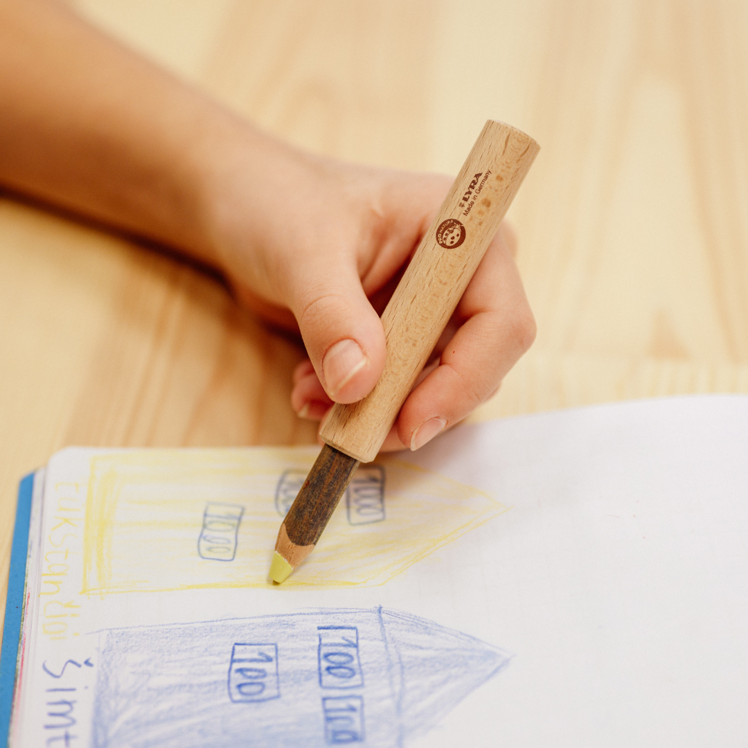 Antgalis taupiam pieštuko LYRA naudojimui