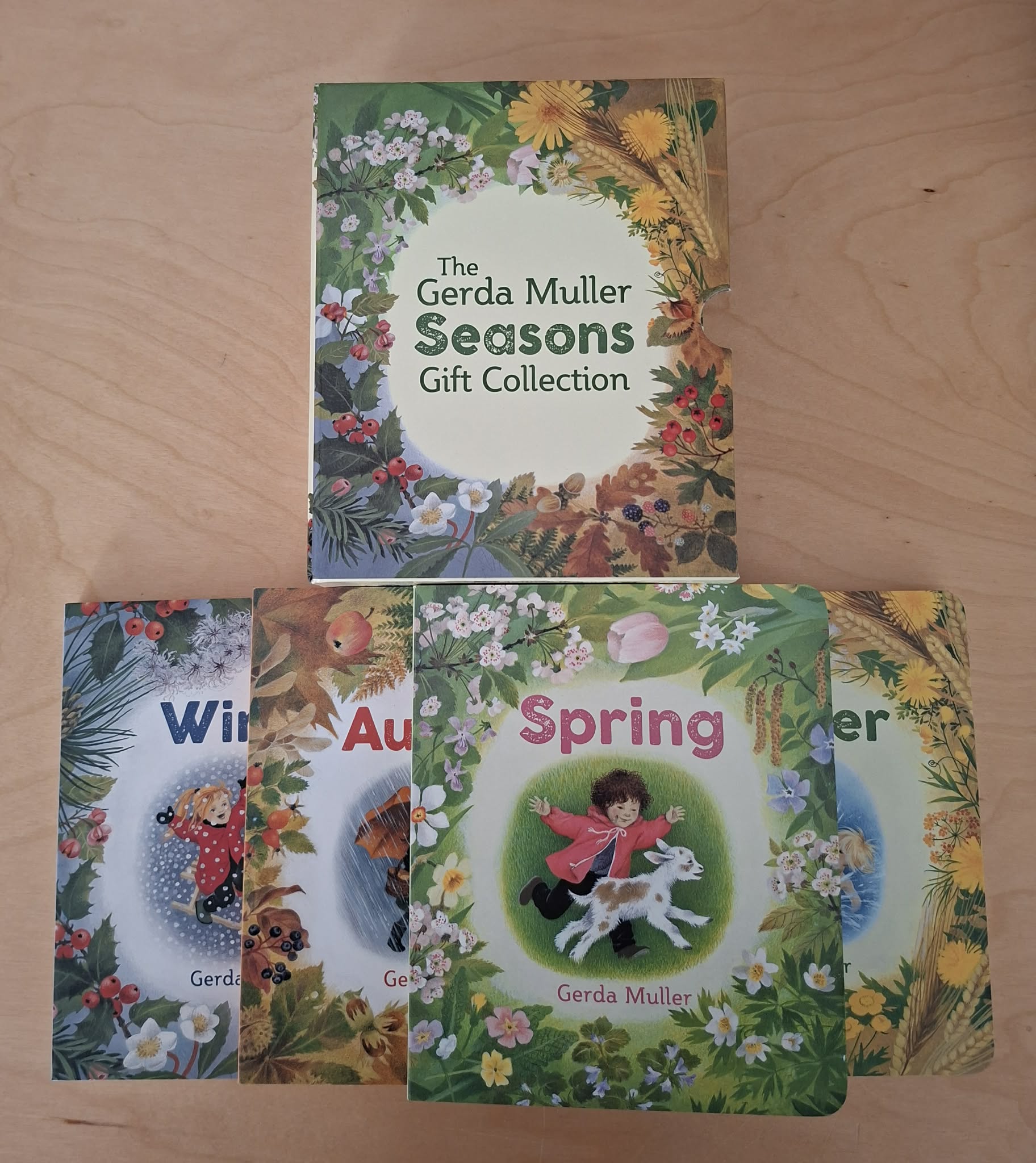 Gerda Muller metų laikų knygelių rinkinys