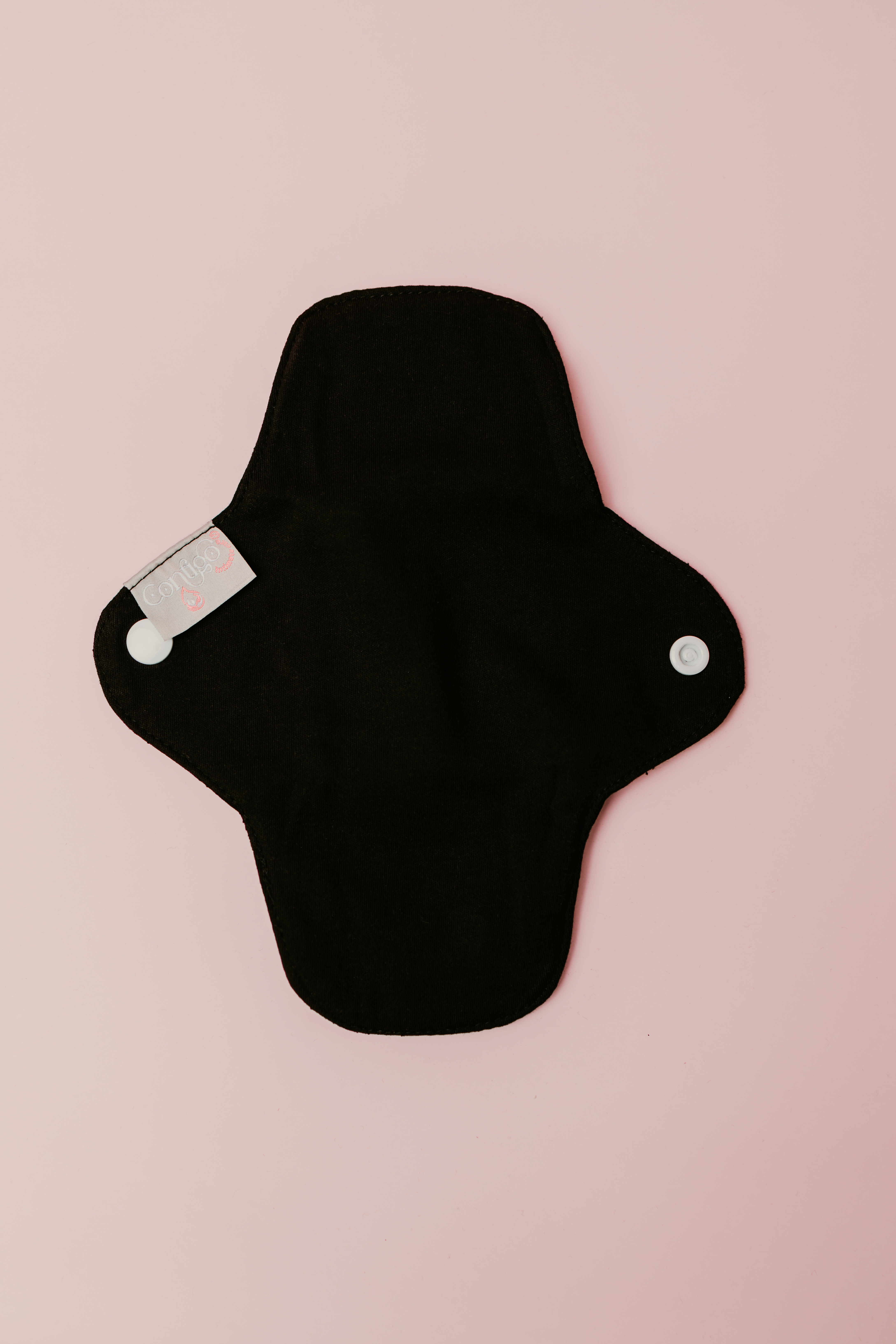 Contigo Black Panty Liners- Reusables 100% Organic Cotton