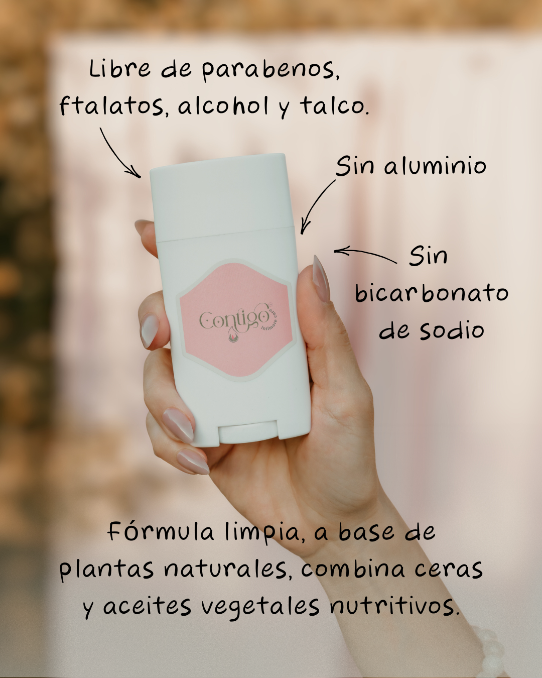 Confía Natural Deodorant