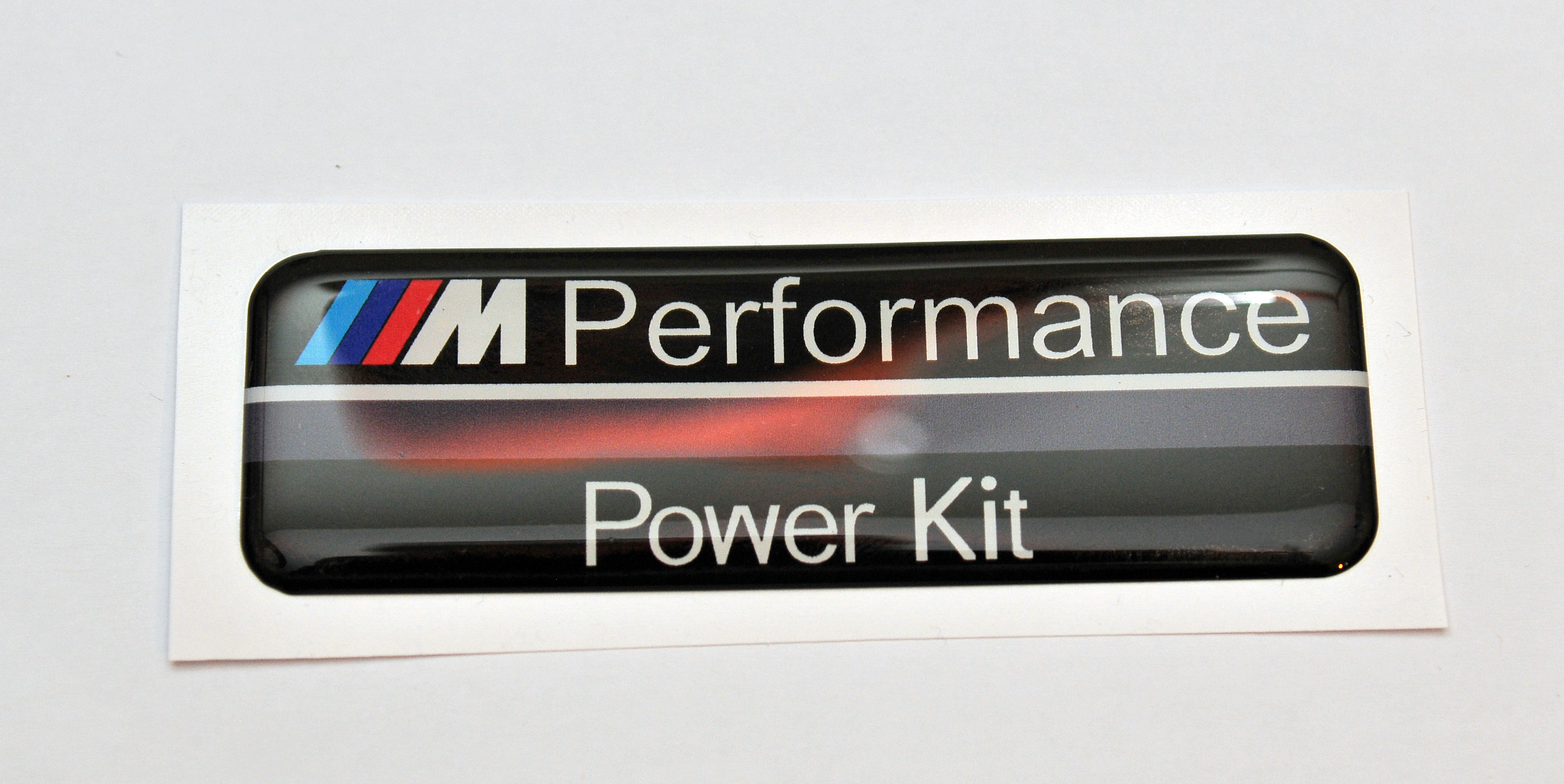 1 pcs x BMW M Performance kit plate (90 x 30mm )