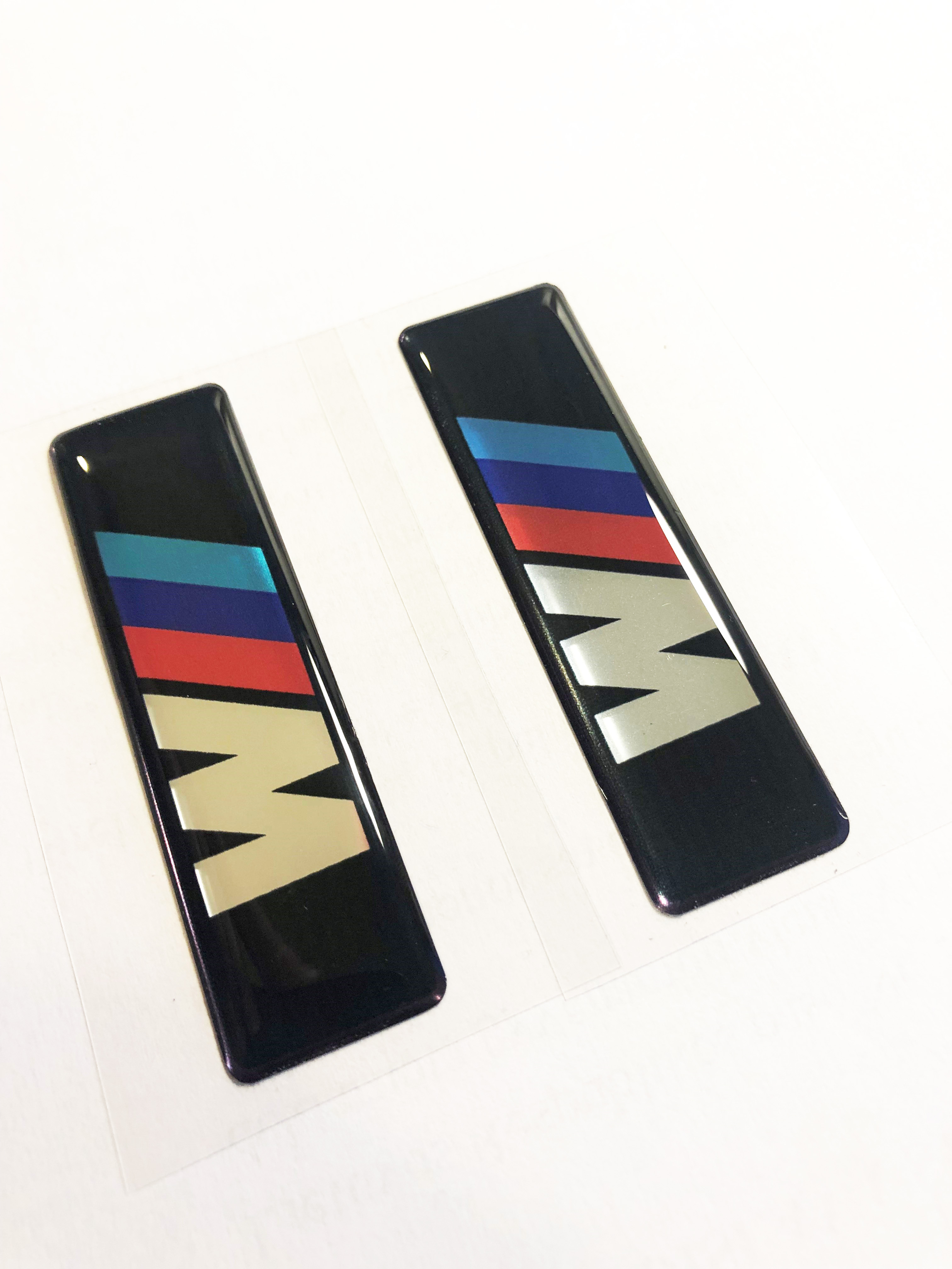 2 pcs x BMW M stickers (60 x 17mm )