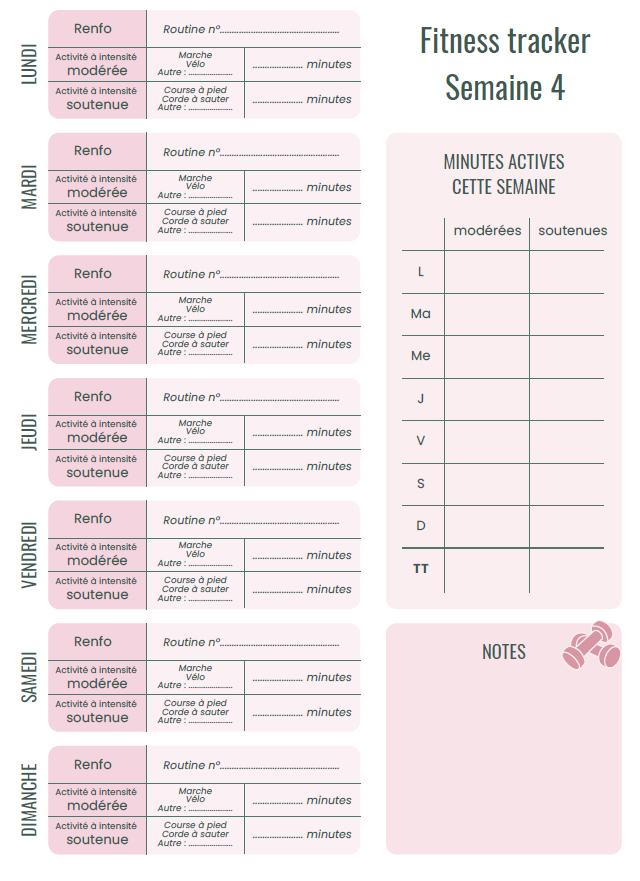 E-book "Ma routine fitness"