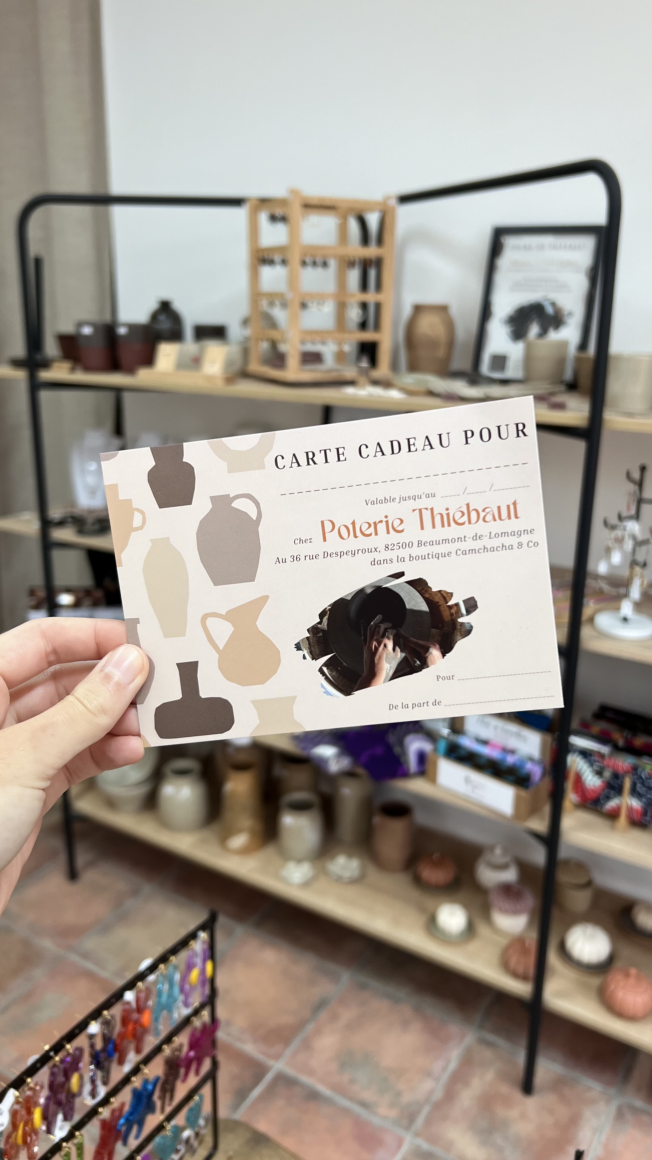 Carte Cadeau modelage