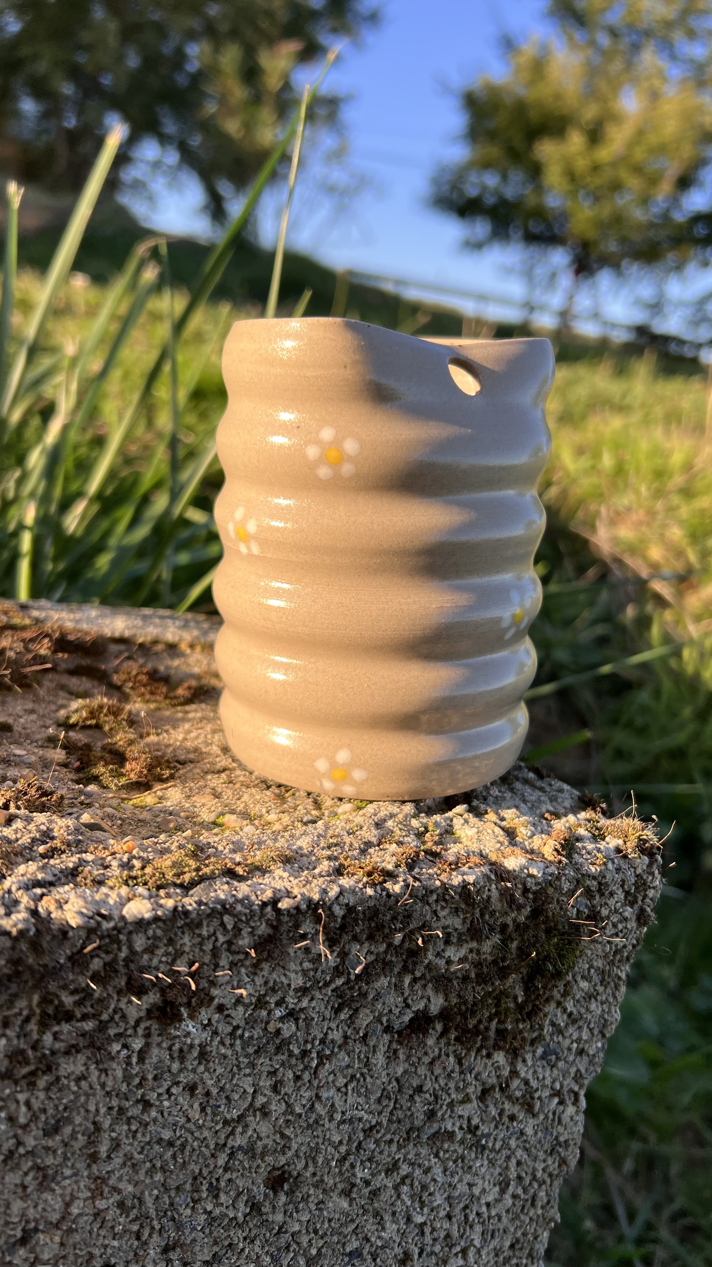 Mug Wavy Fleuri