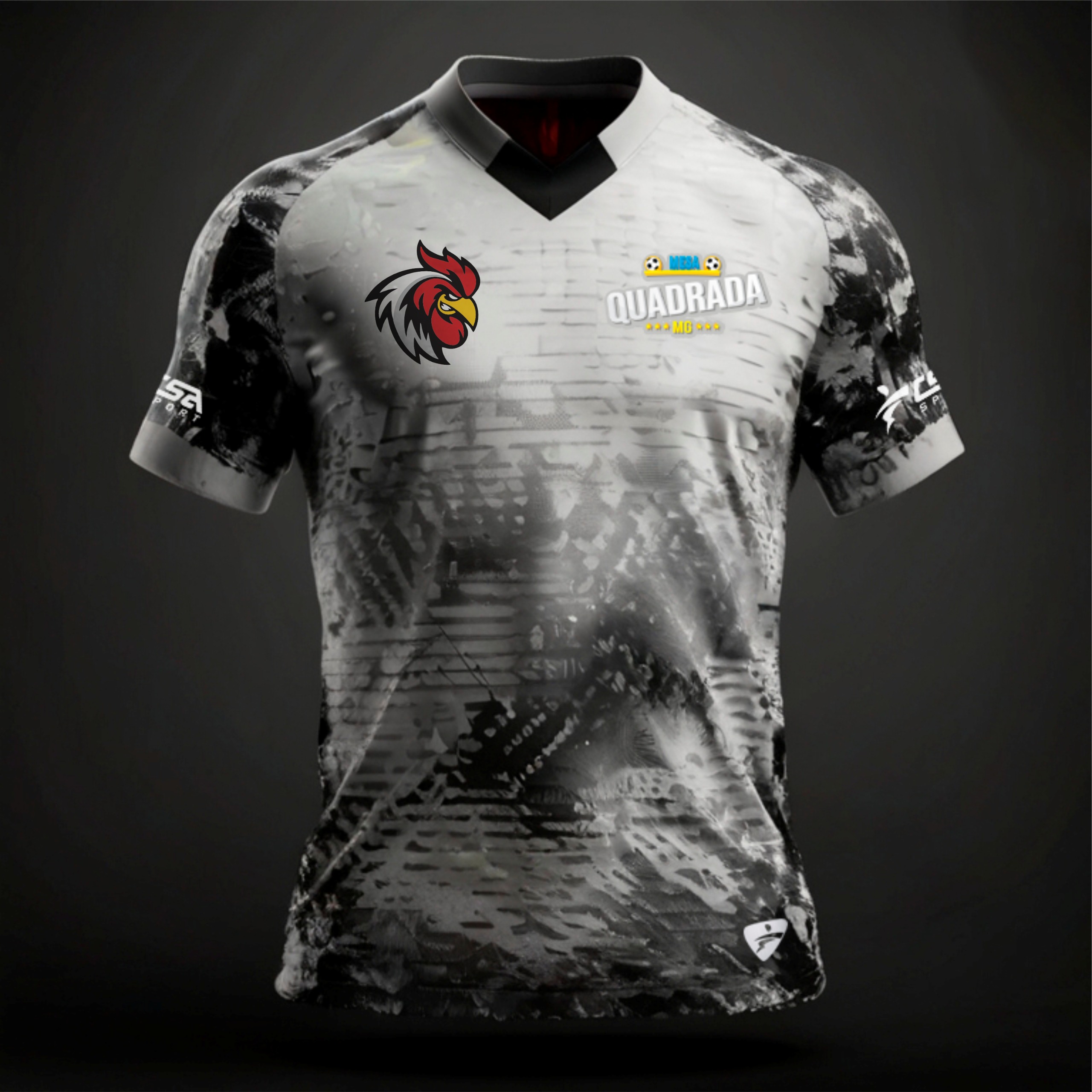 Camisa Casual Mesa Quadrada Atlético