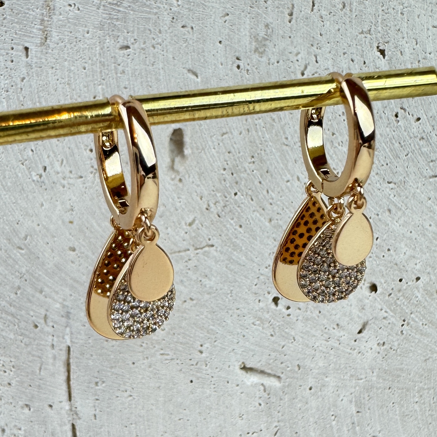 Auskarai Šviesos Lašai