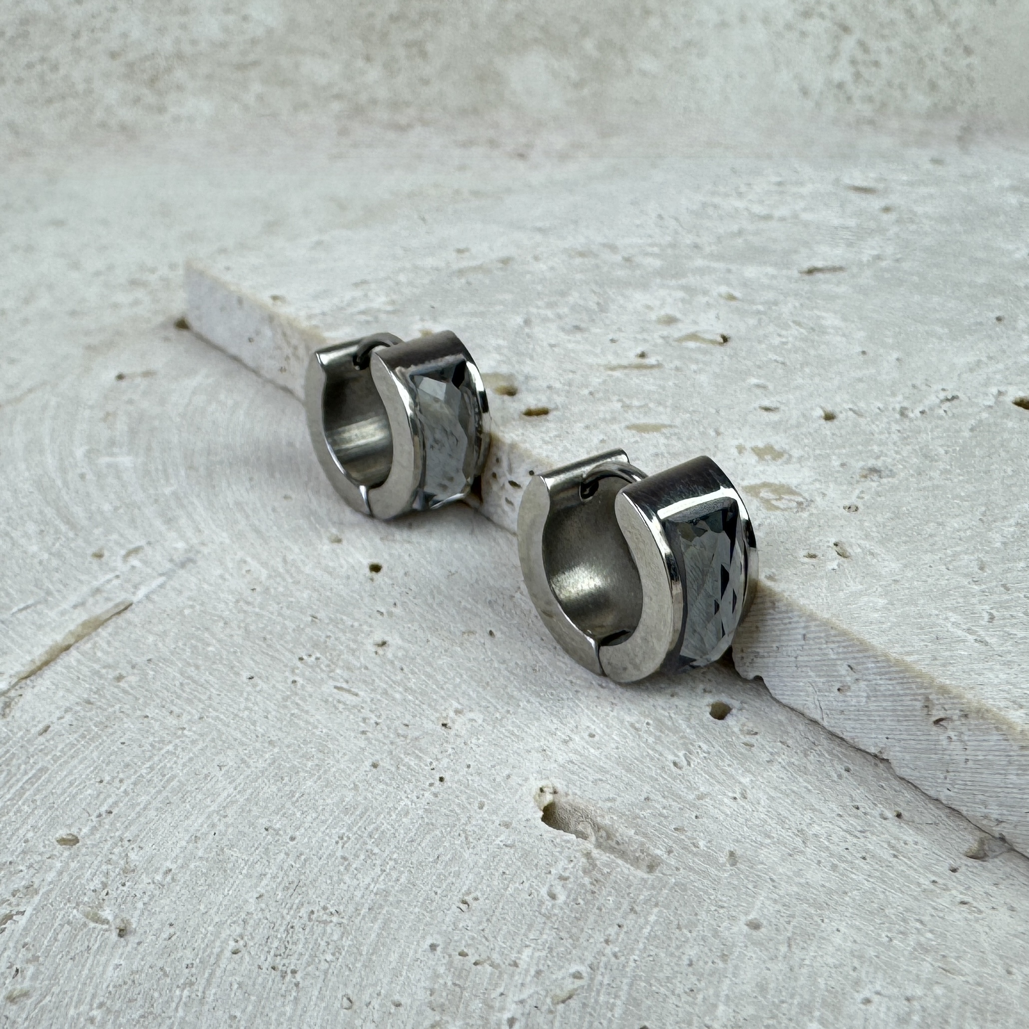 Auskarai Silver Whisper