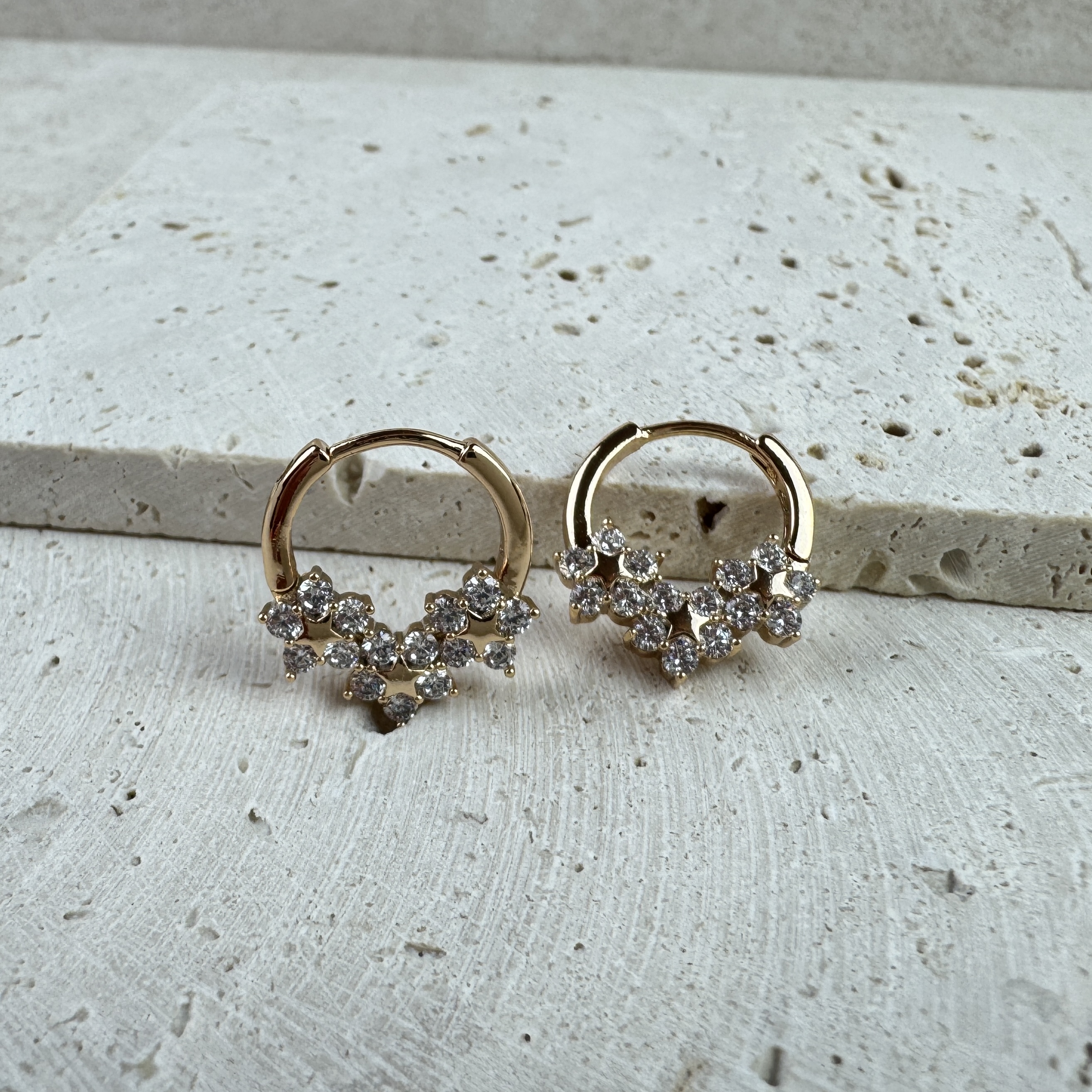 Auskarai Auksinis Žingsnis