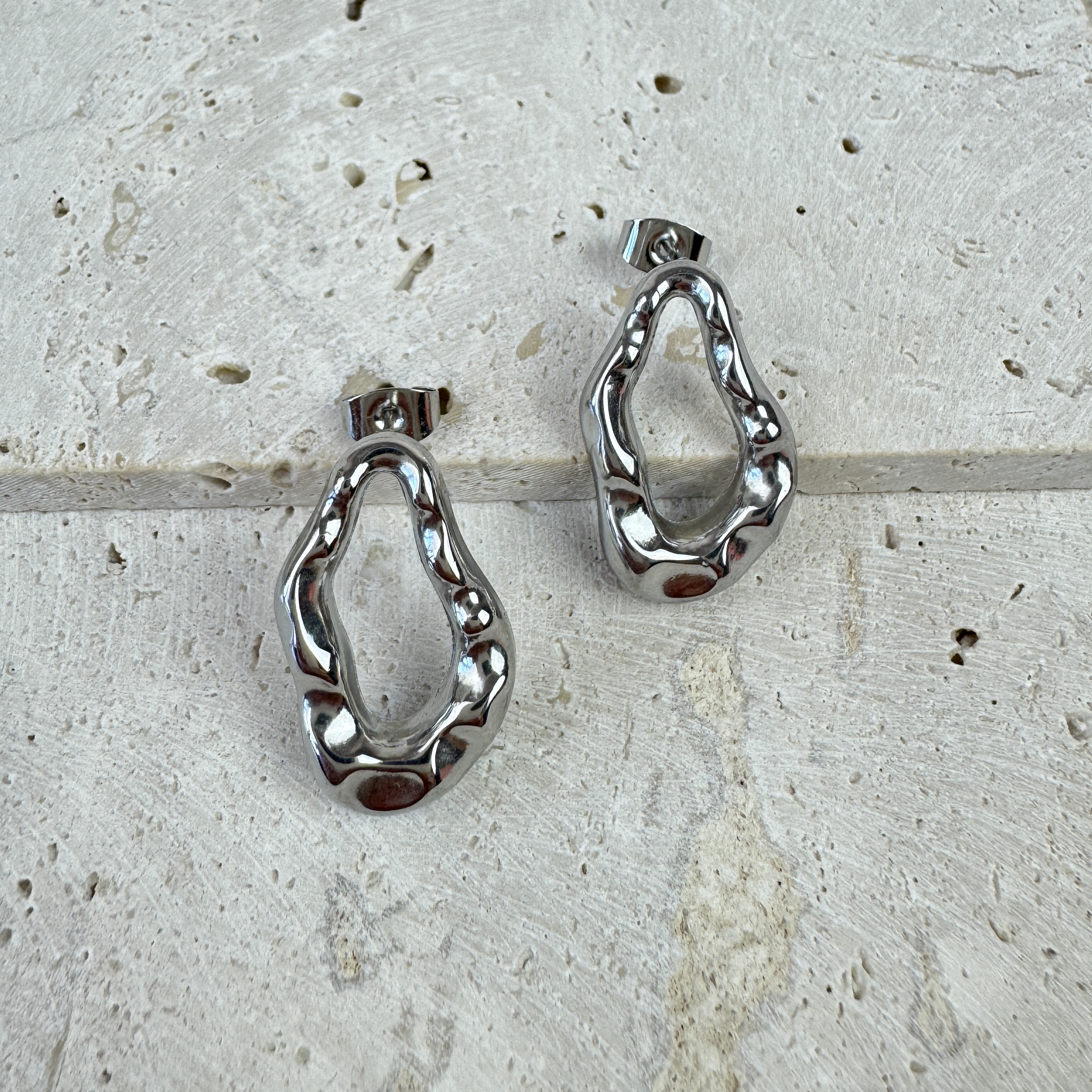 Auskarai Crystal Flow