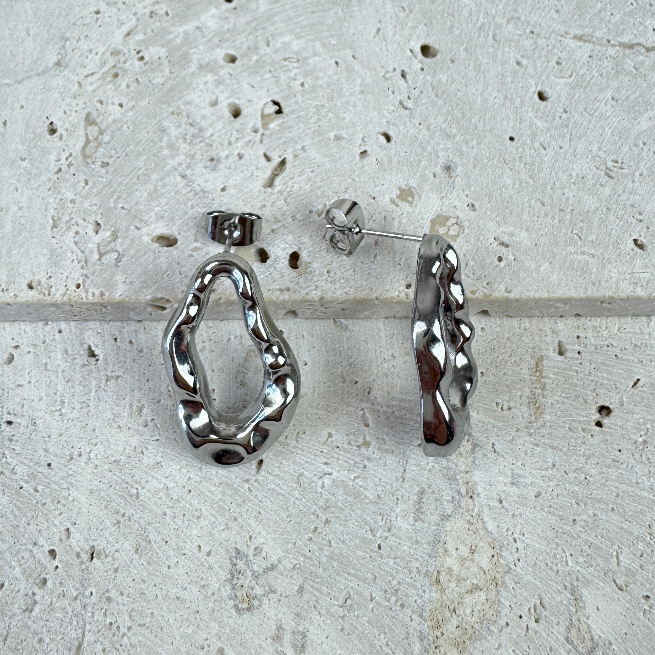 Auskarai Crystal Flow