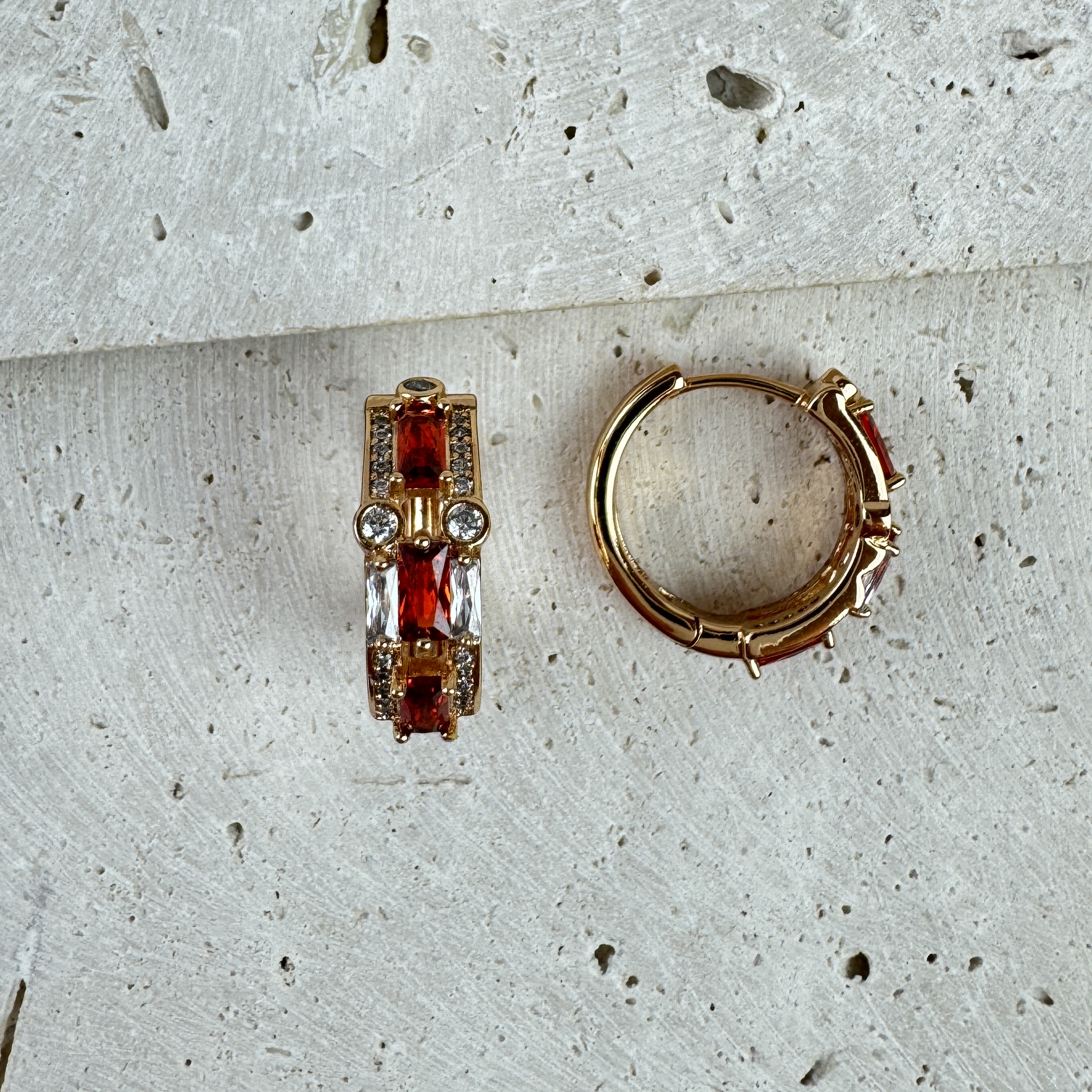 Auskarai Širdies Žara