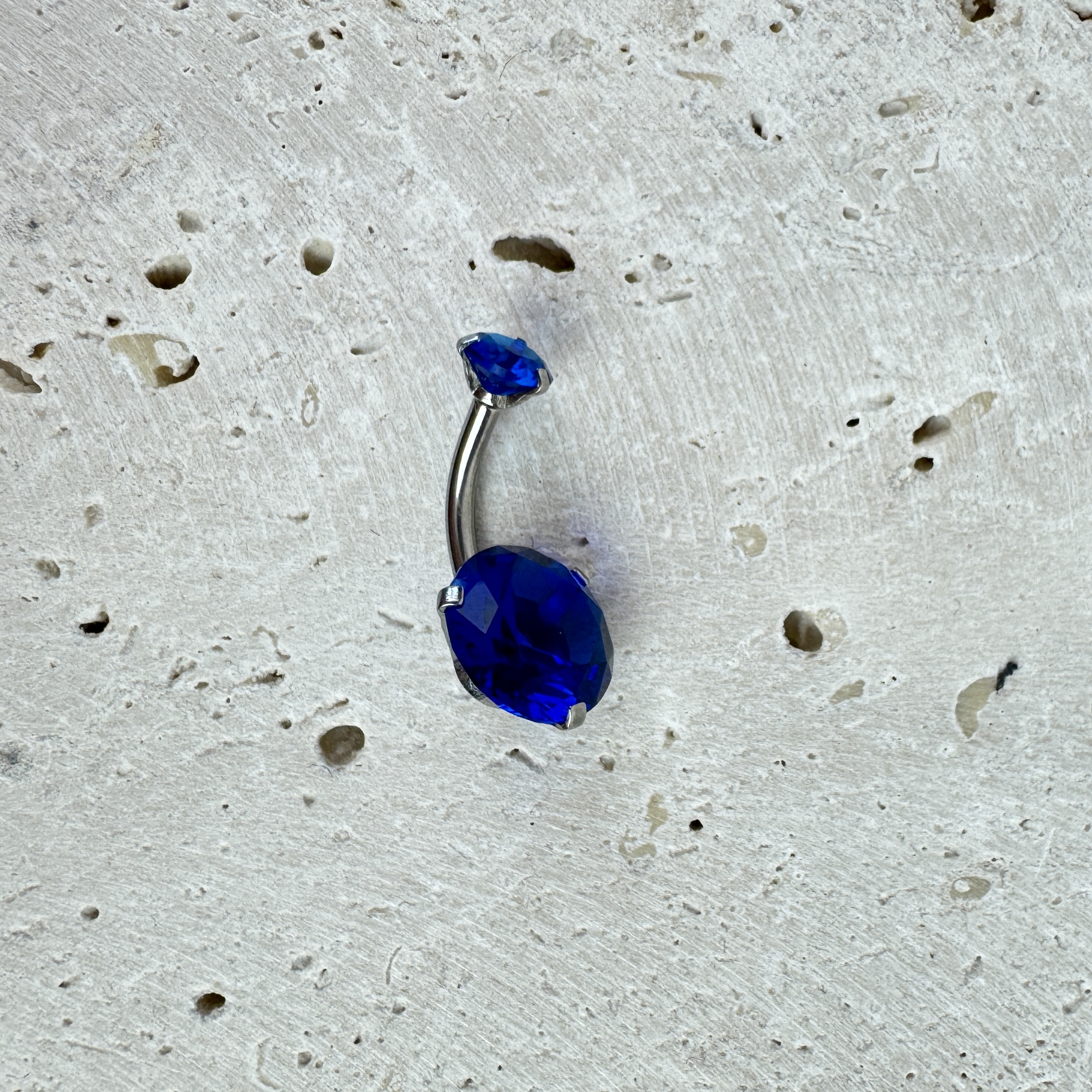 Bambos auskaras Clear Glow