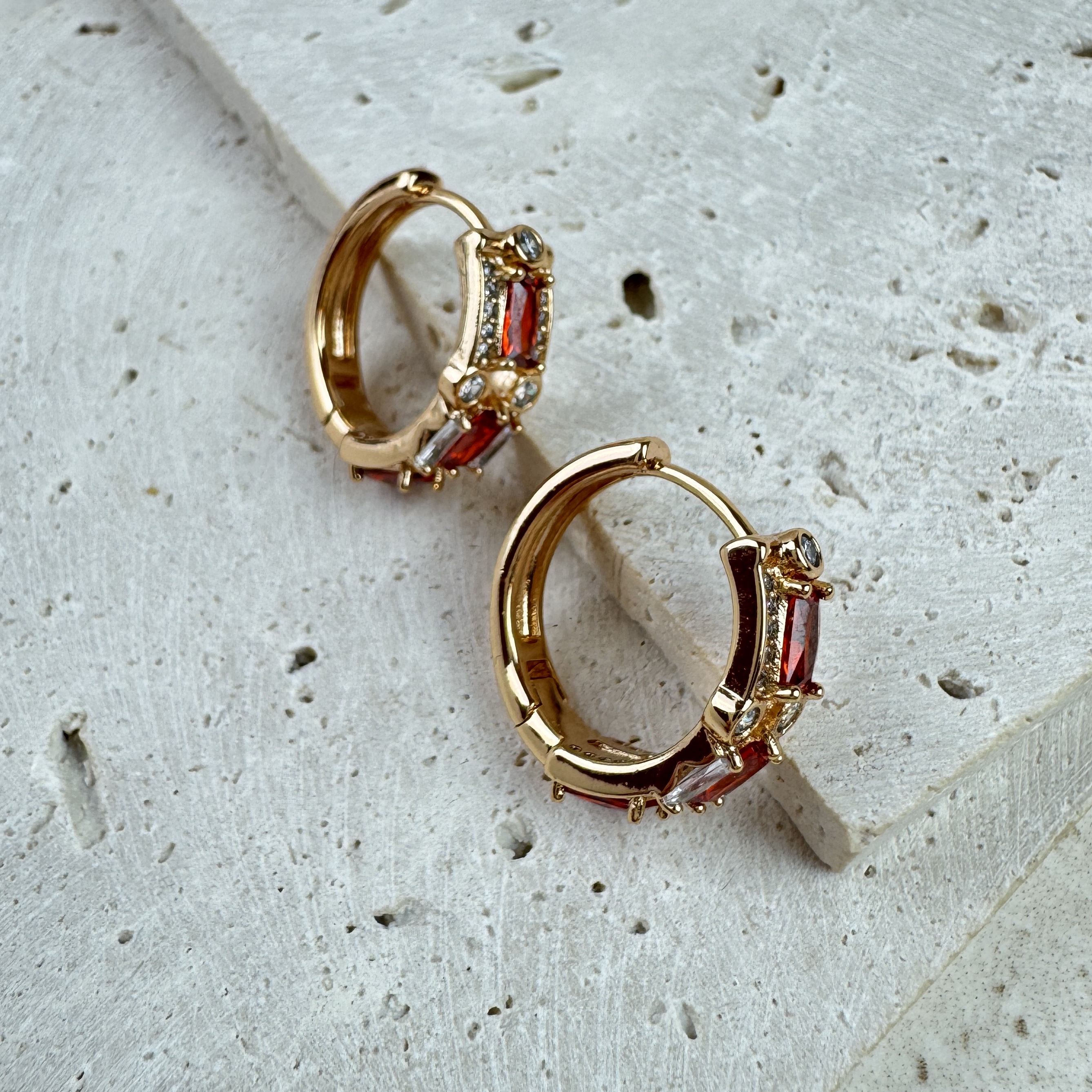 Auskarai Širdies Žara