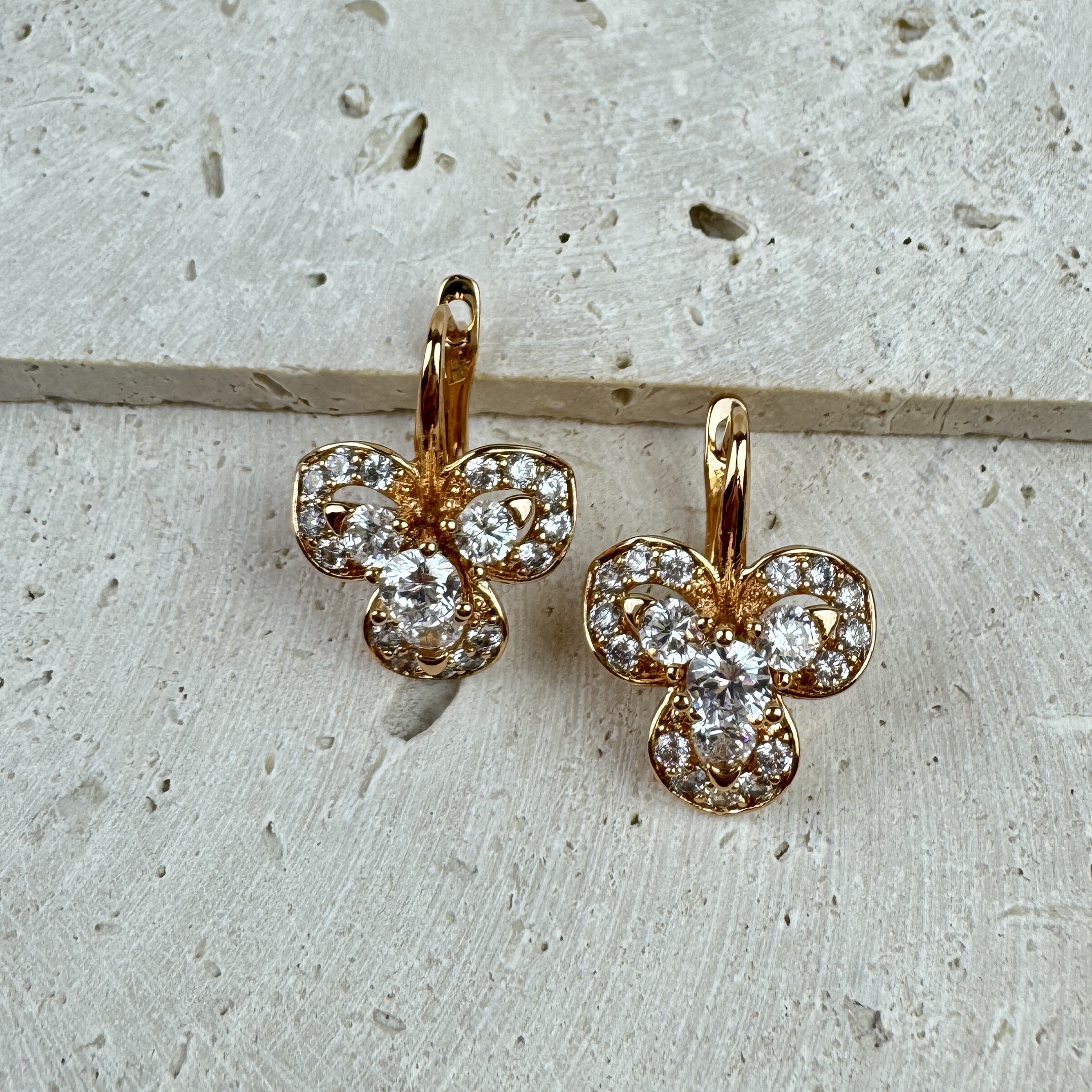 Auskarai Lotoso Žiedas