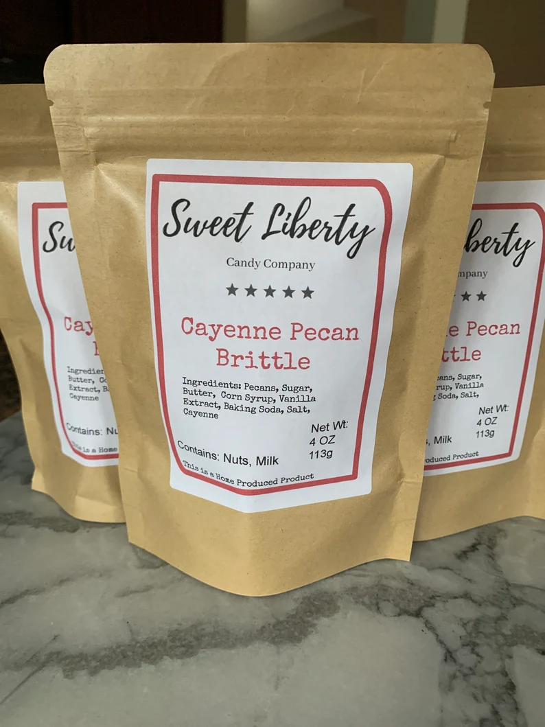 Cayenne Pecan Brittle
