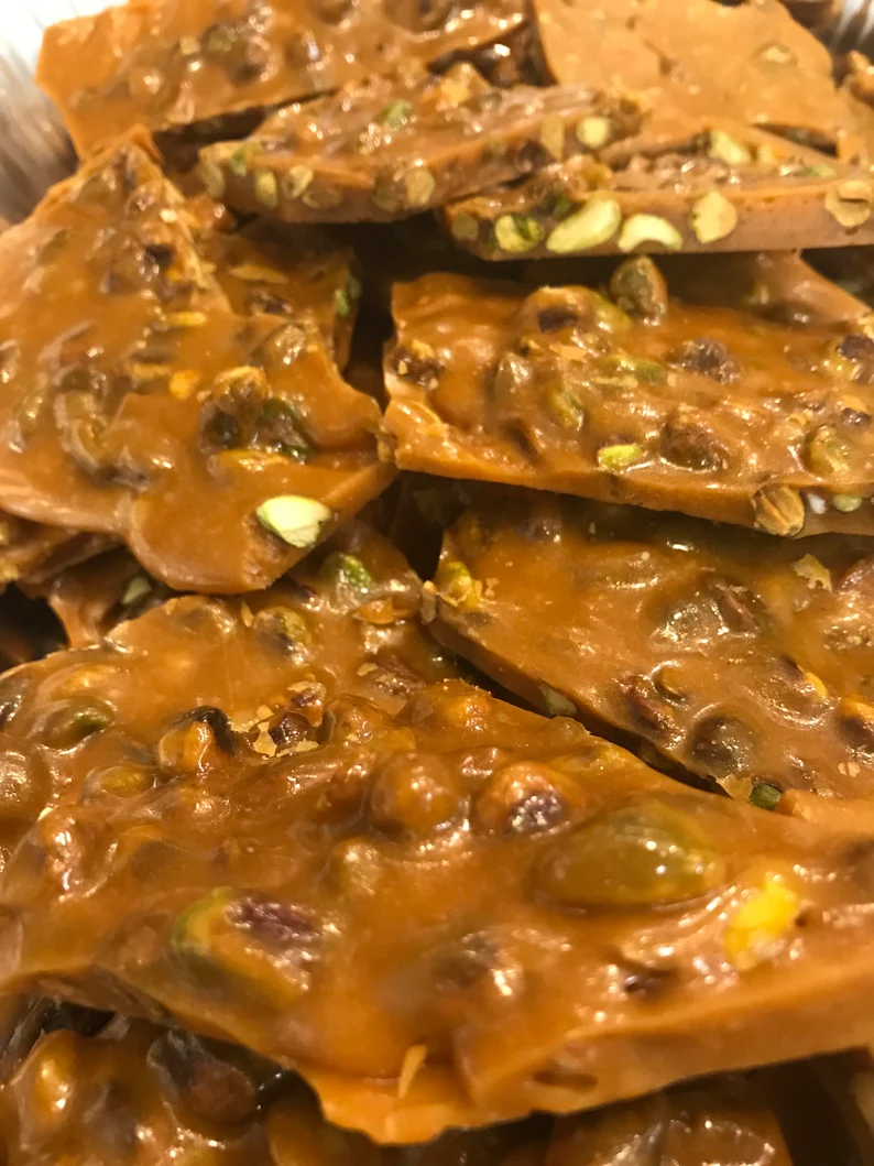 Pistachio Brittle