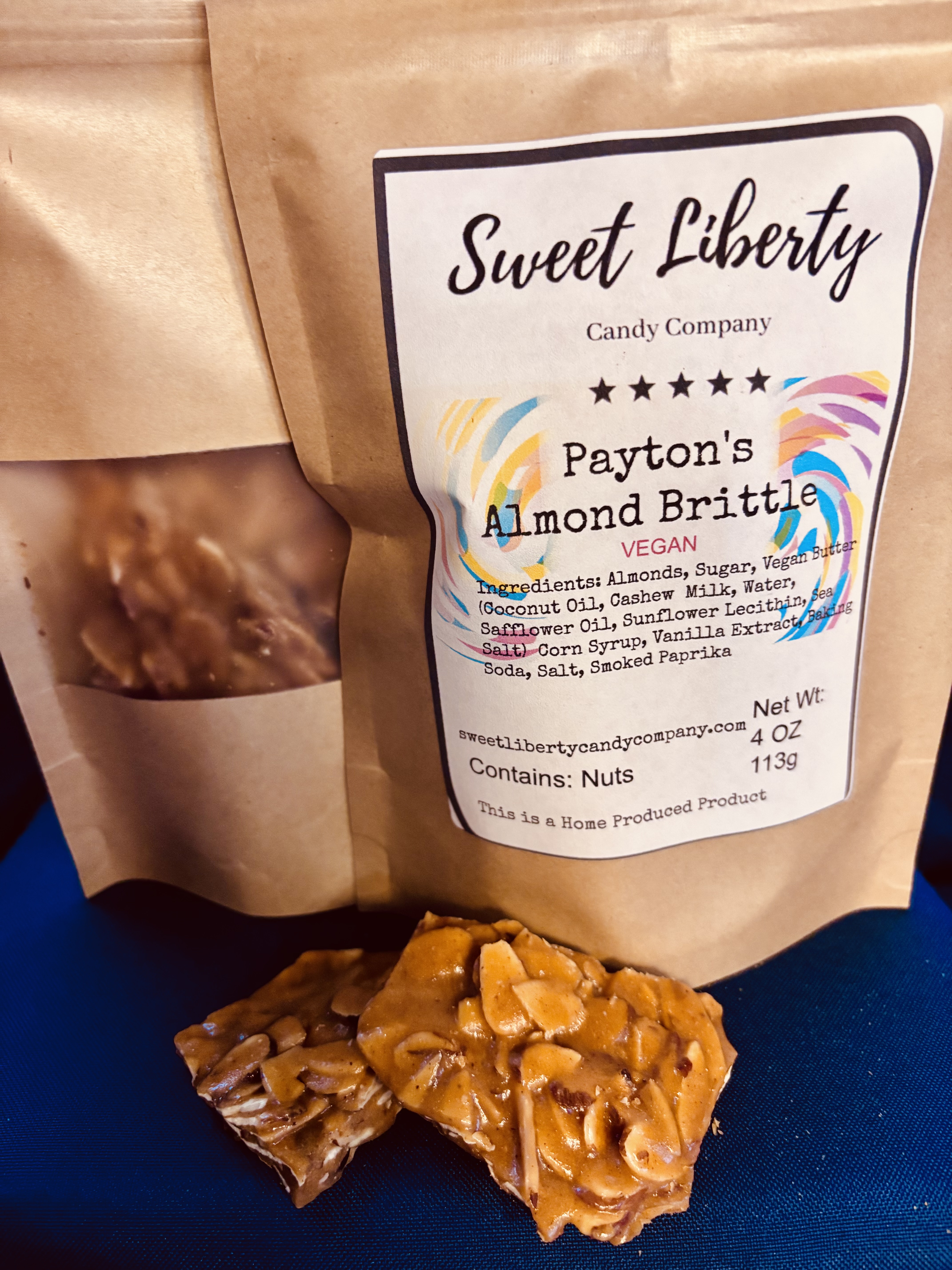 Payton’s Almond Brittle 