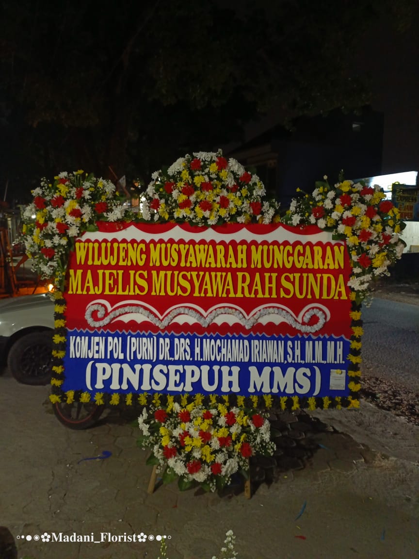bunga papan selamat sukses dirgahayu opening