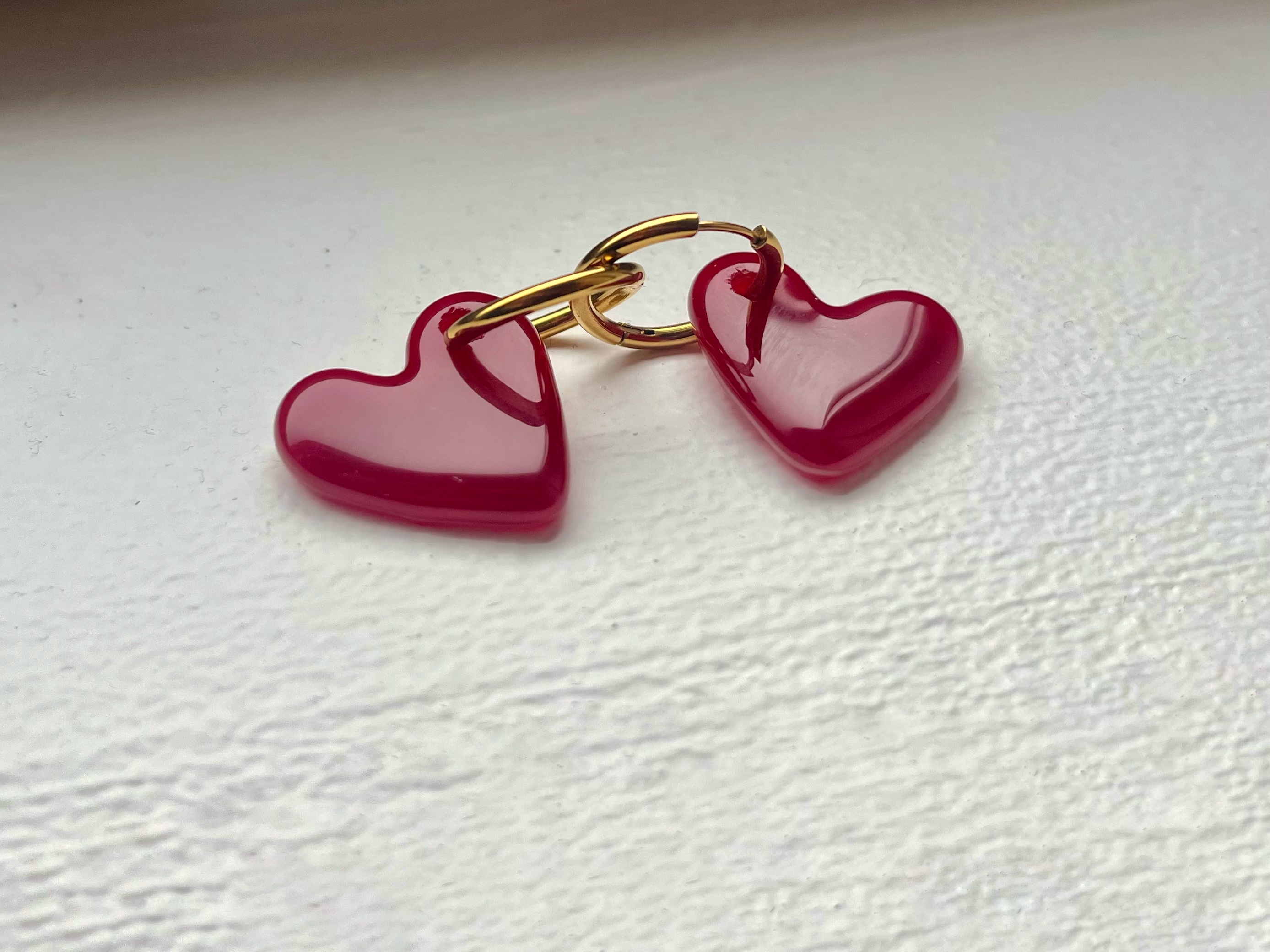 Boucles d'oreilles coeur