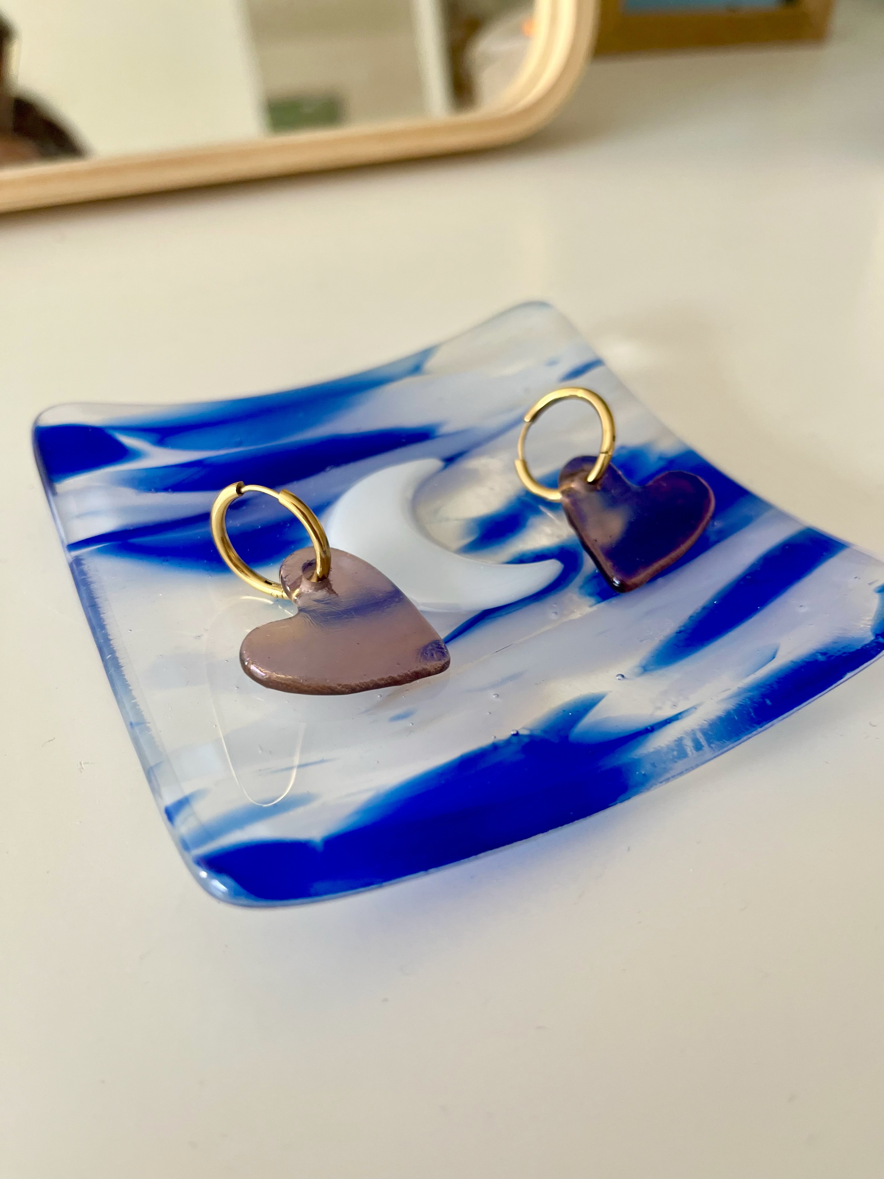 Coupelles à bijoux - étoiles, lune ou coeur 