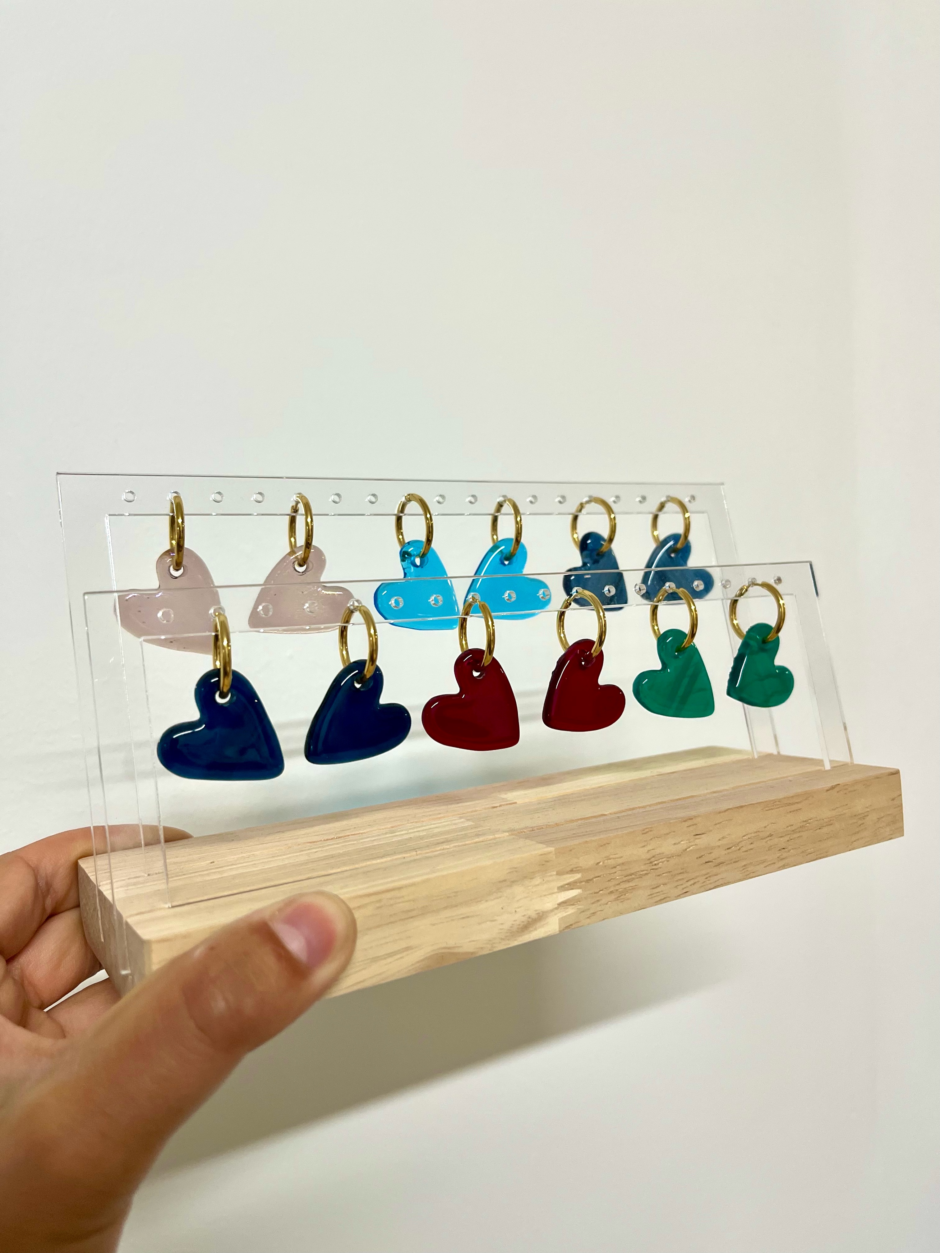 Boucles d'oreilles coeur