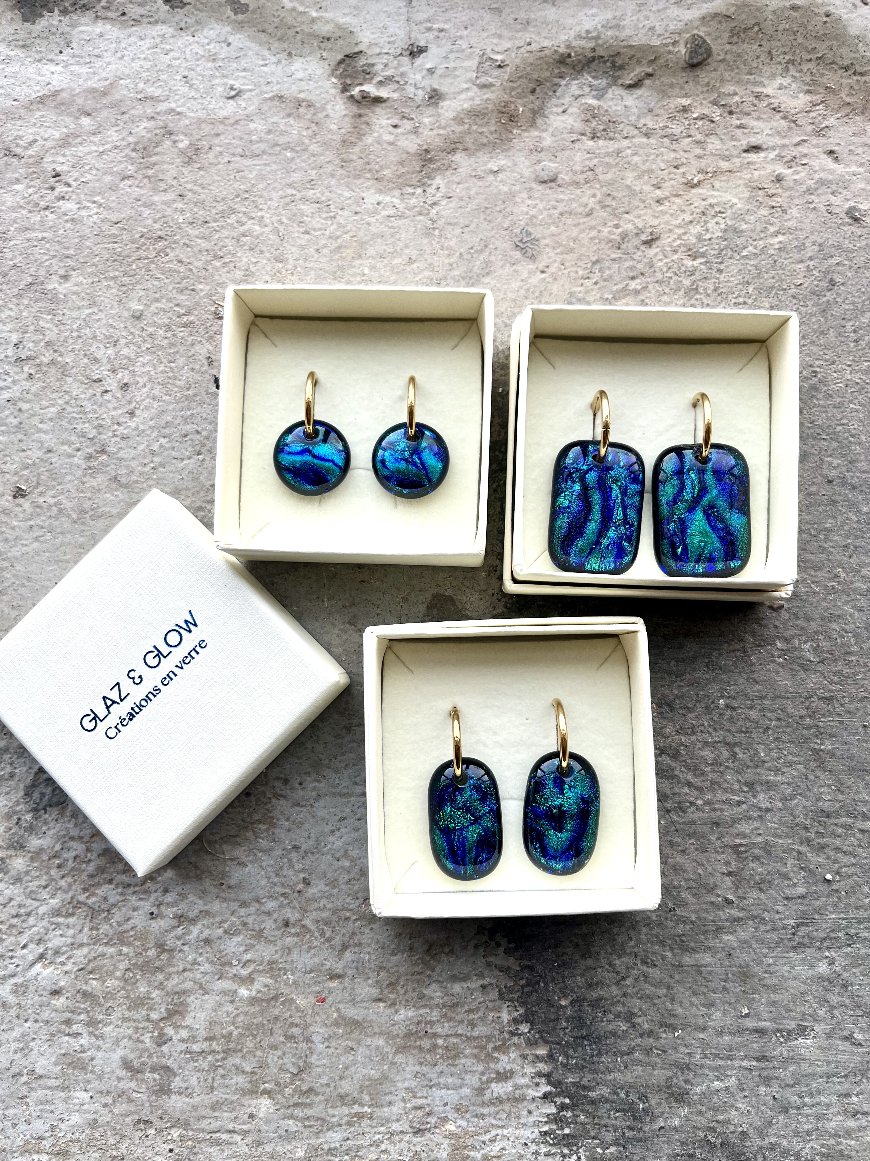 Boucles d’oreilles GLAZ
