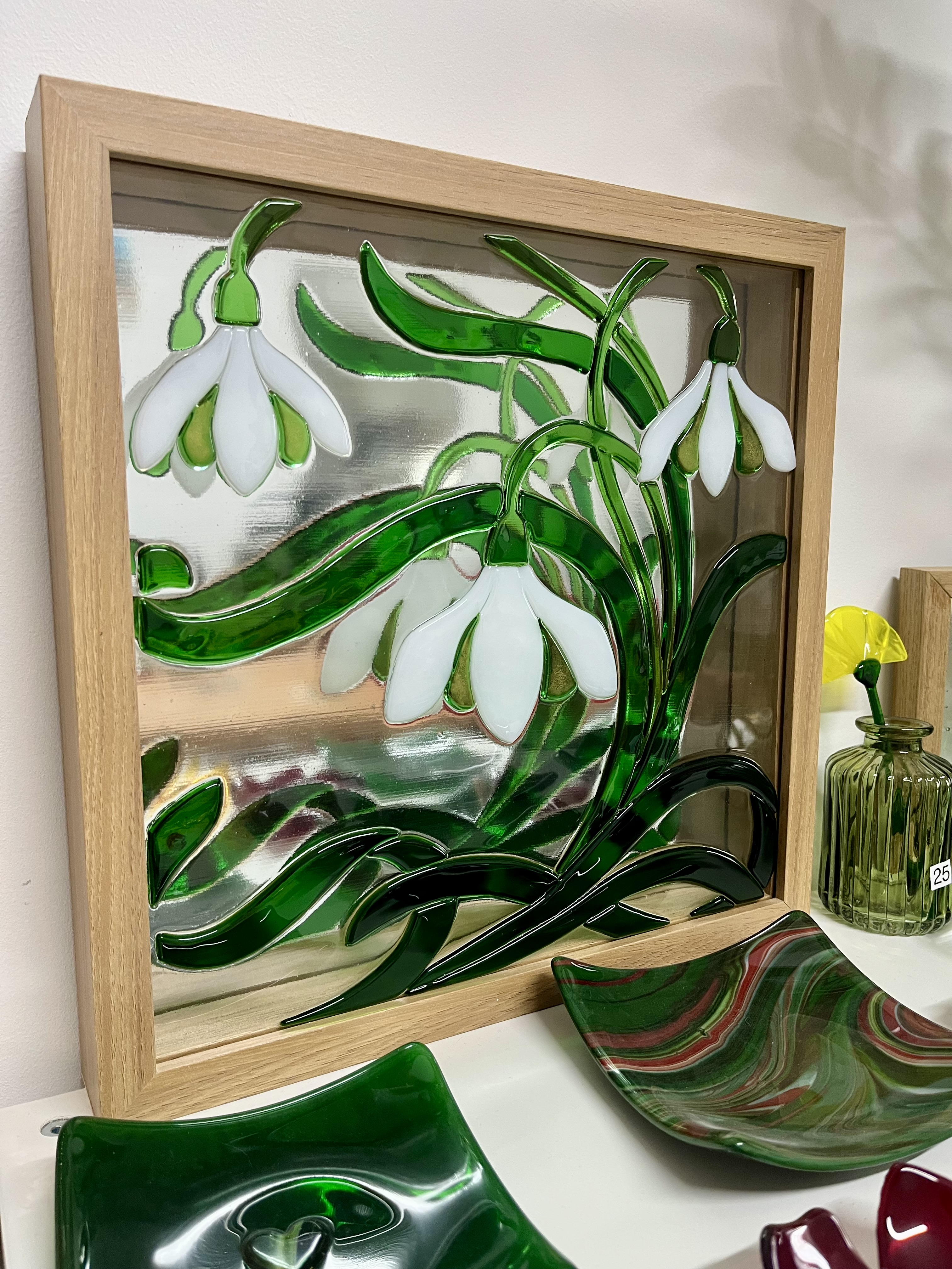 Cadre miroir Art Nouveau - Perce neige