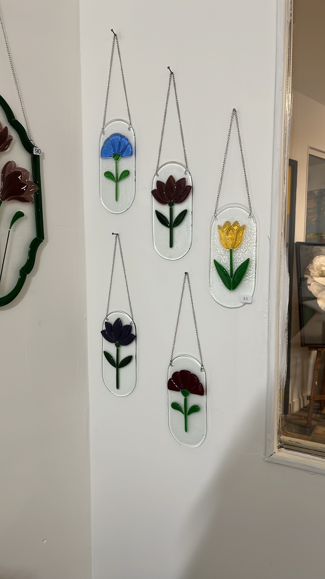 Petit fleur Art nouveau - Suspension