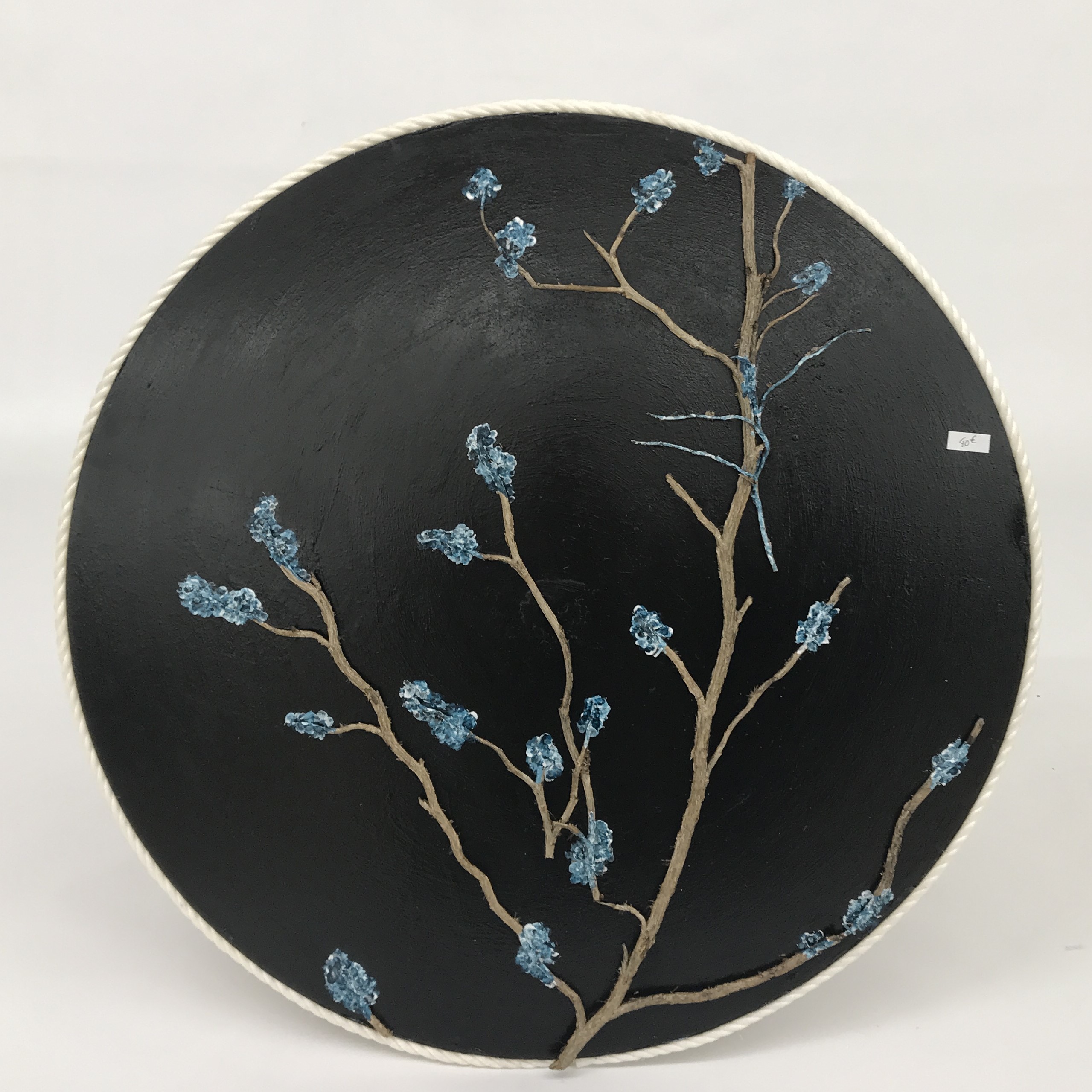 Tableau cerisier bleu