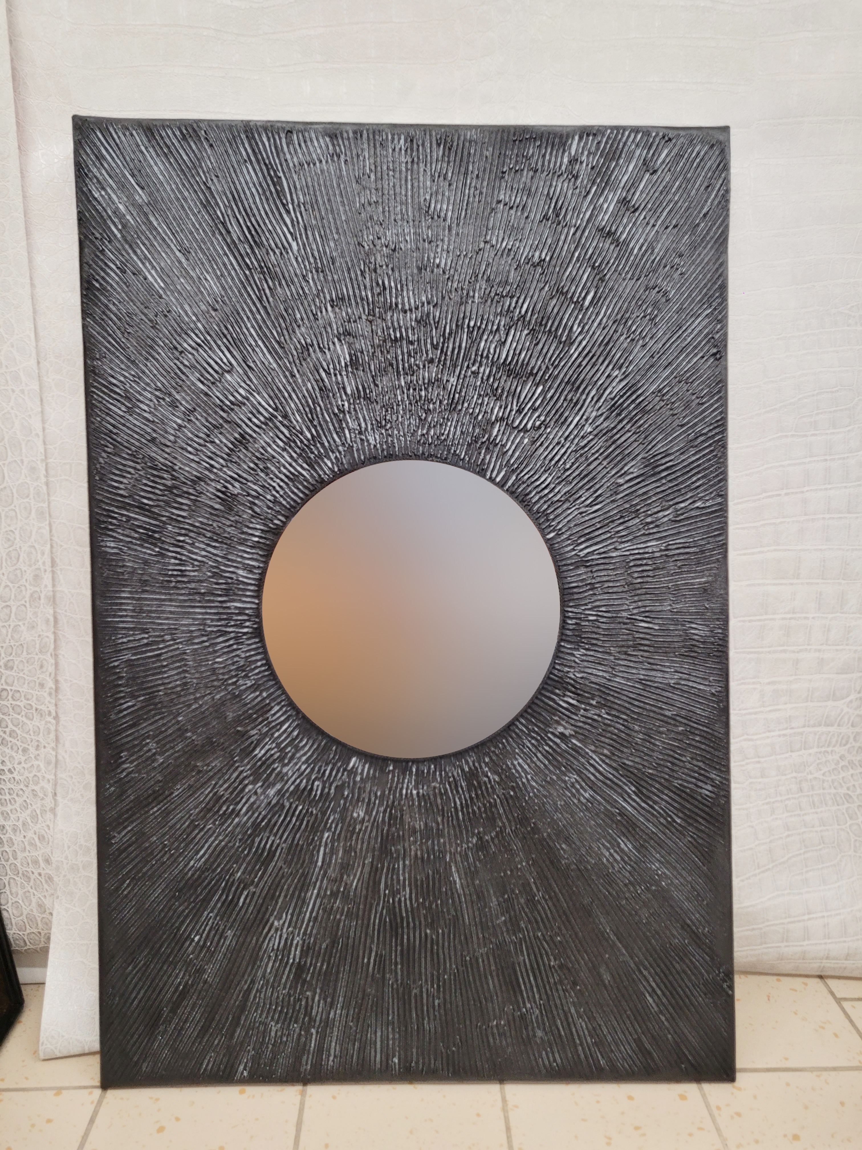 Tableau miroir noir
