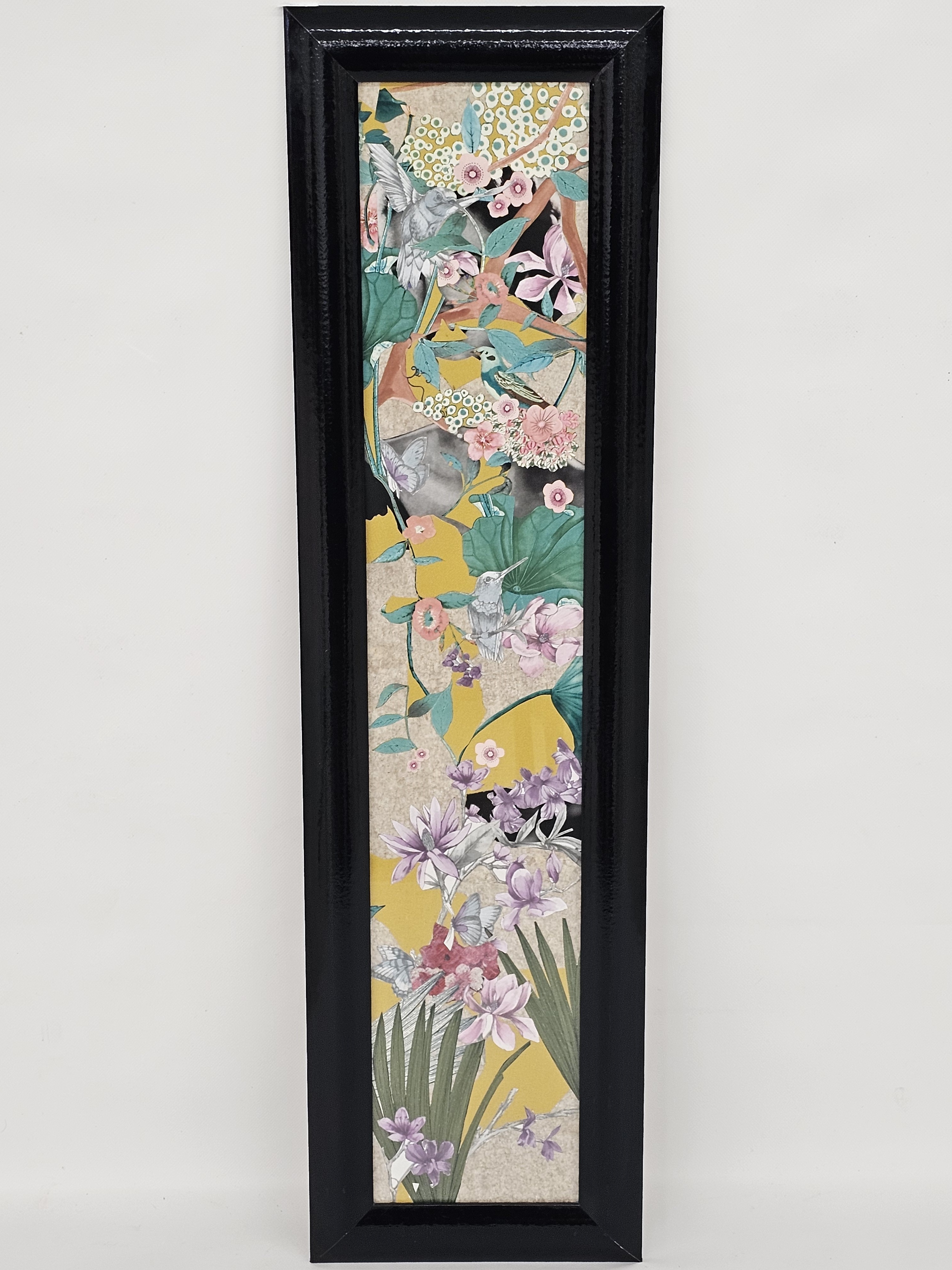 Tableau estampé collage