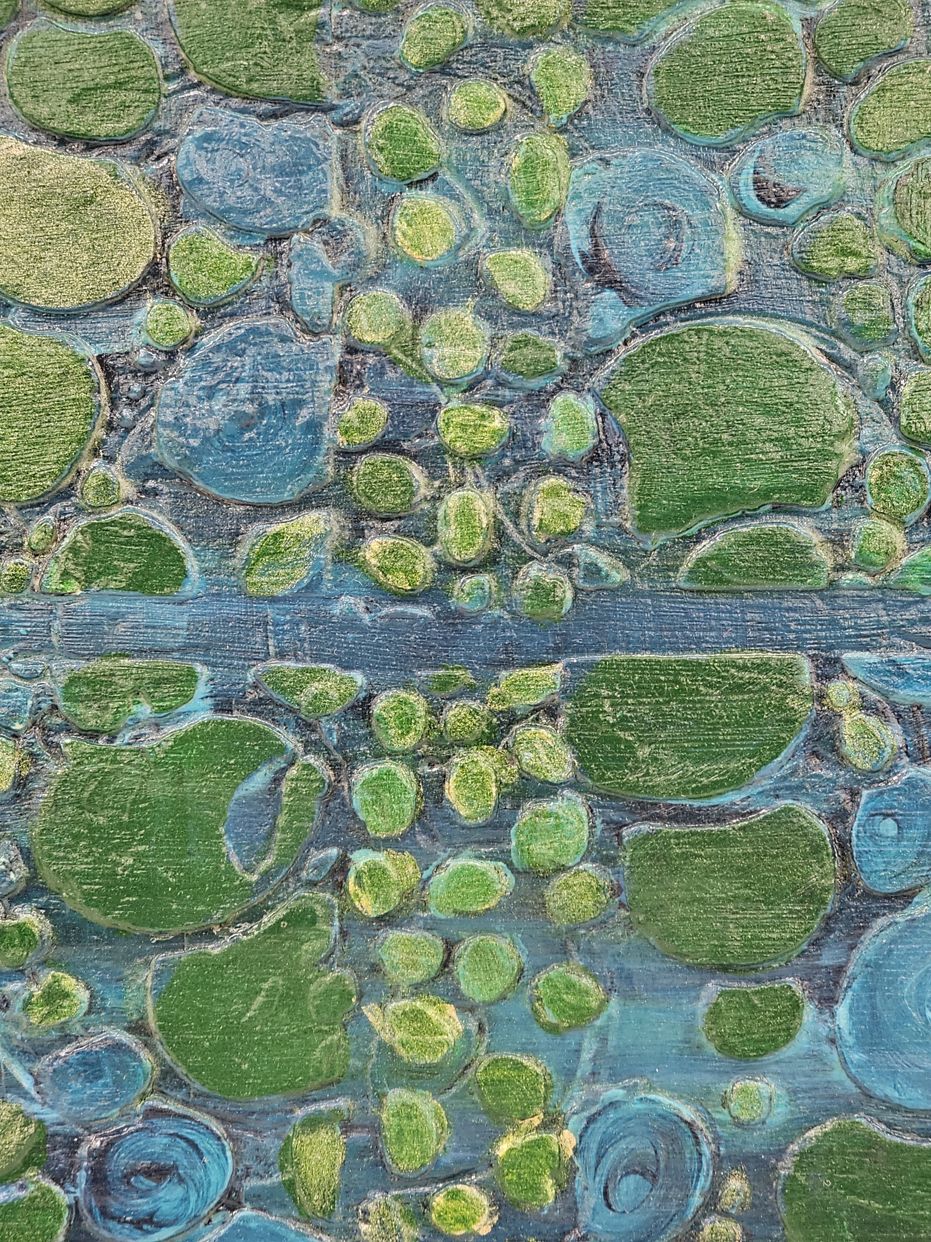 Tableau les étangs