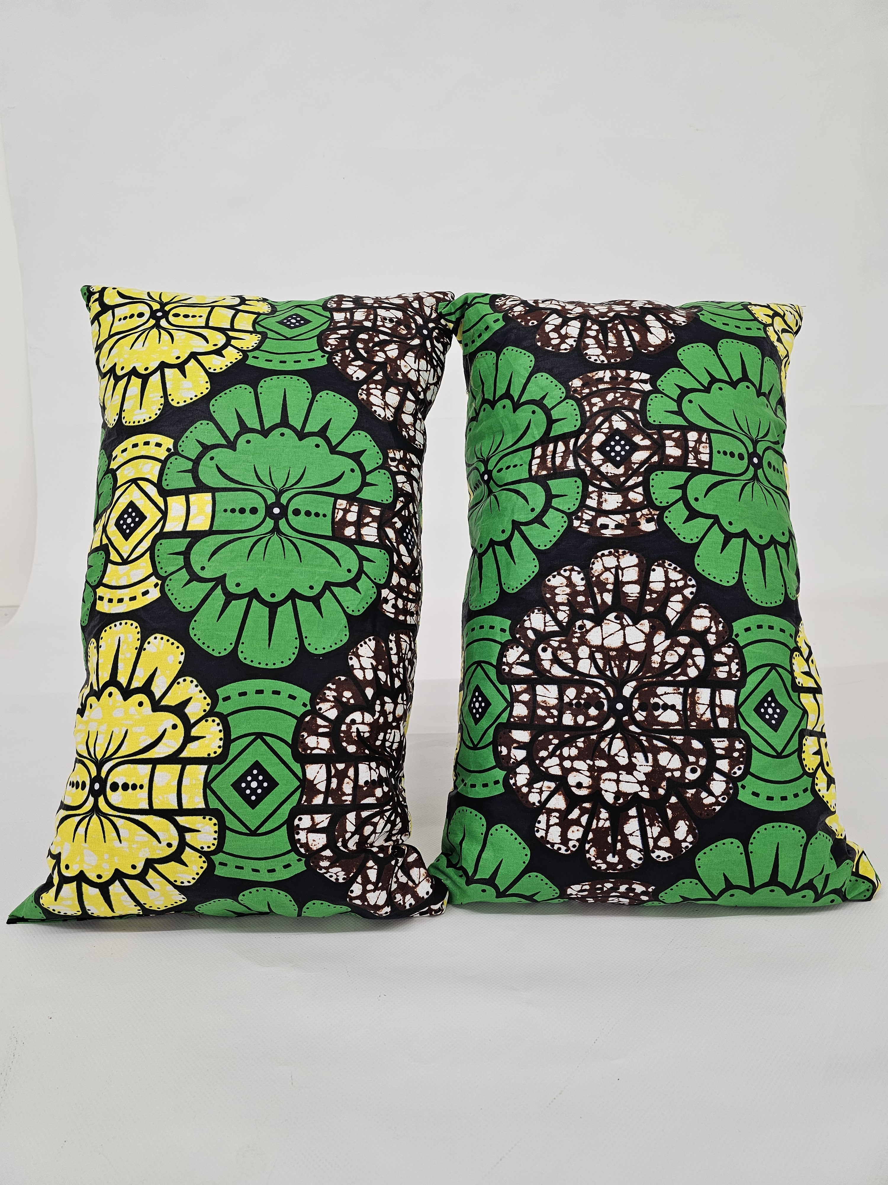 Coussin vert