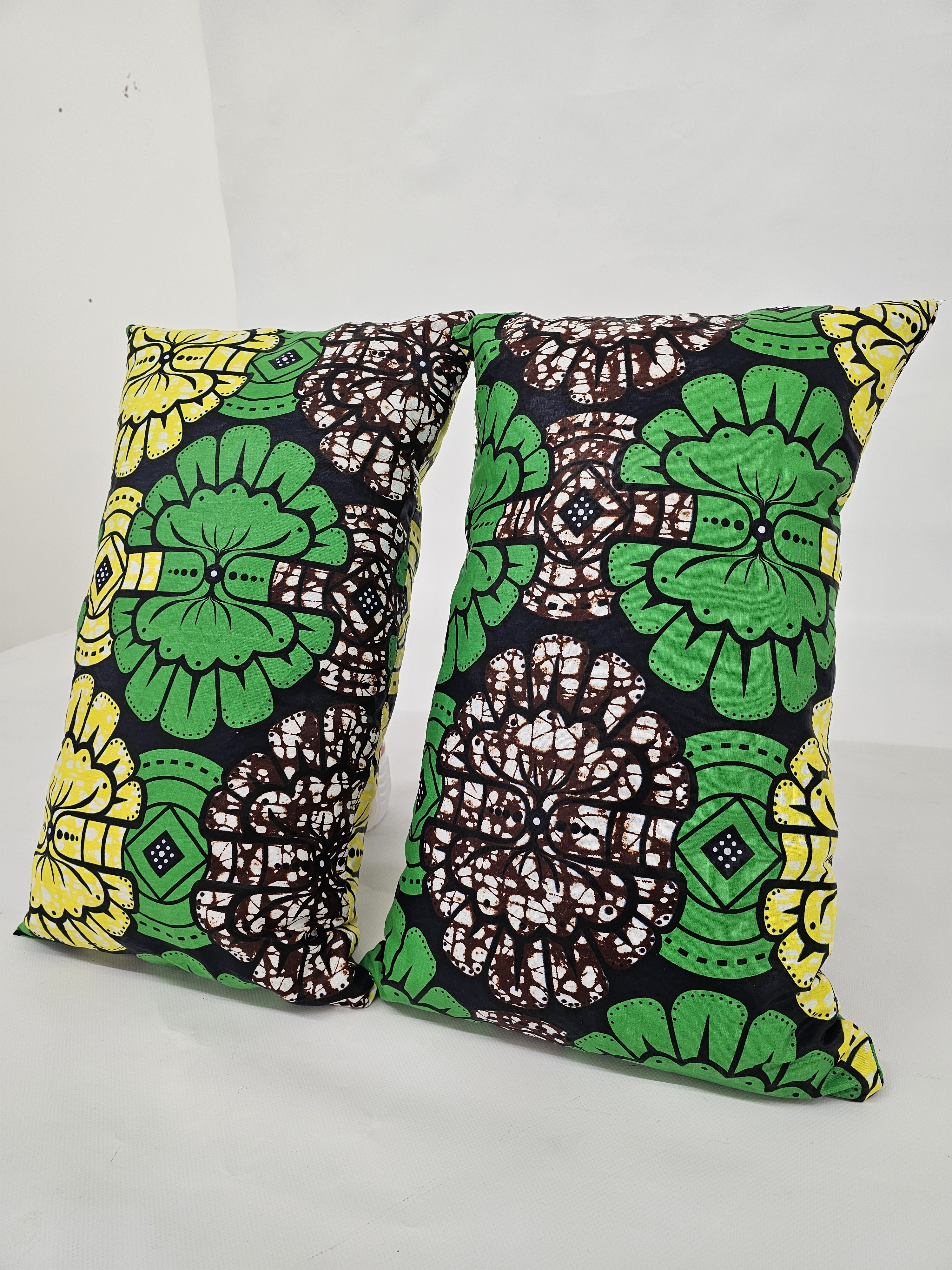 Coussin vert