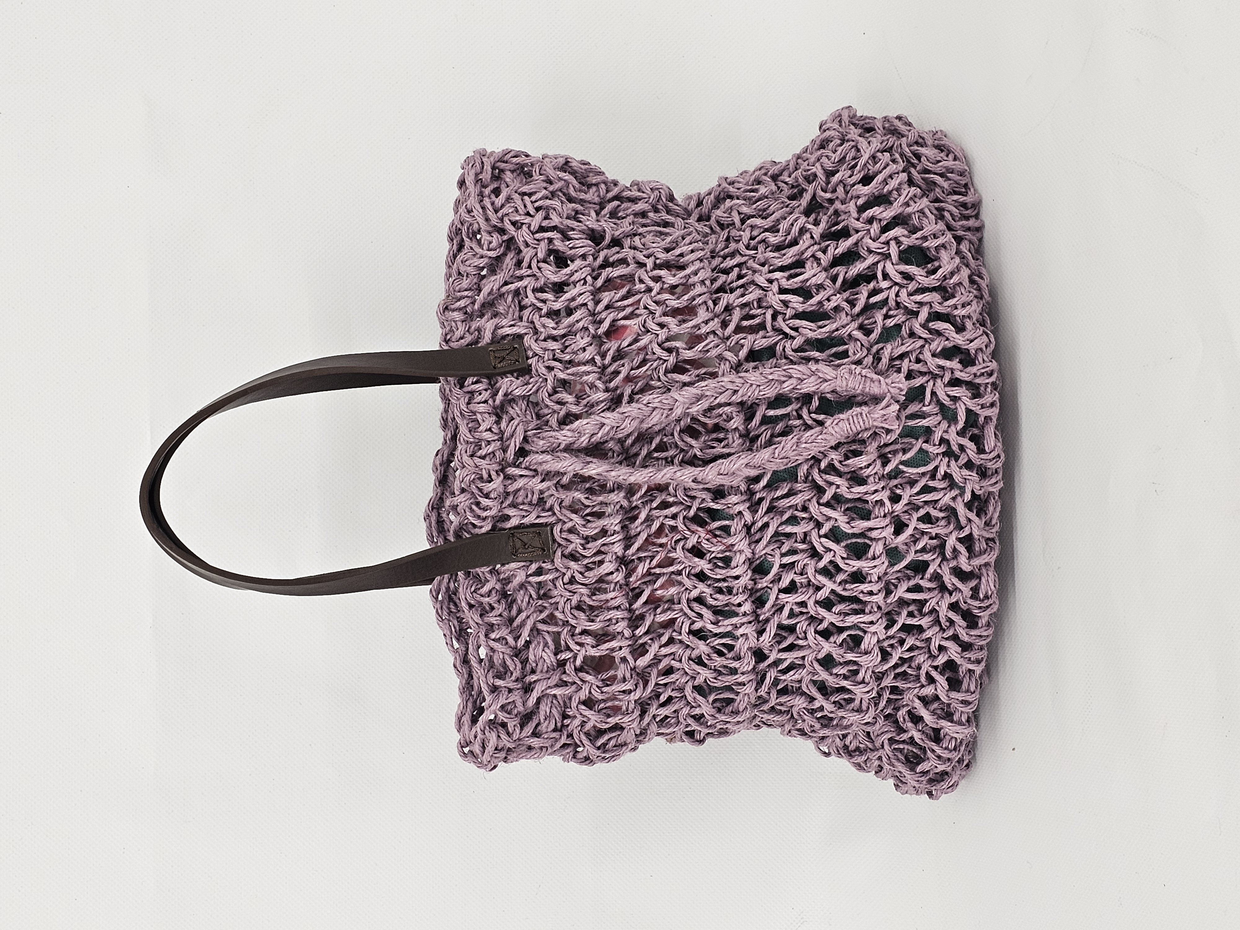 Sac trico mauve