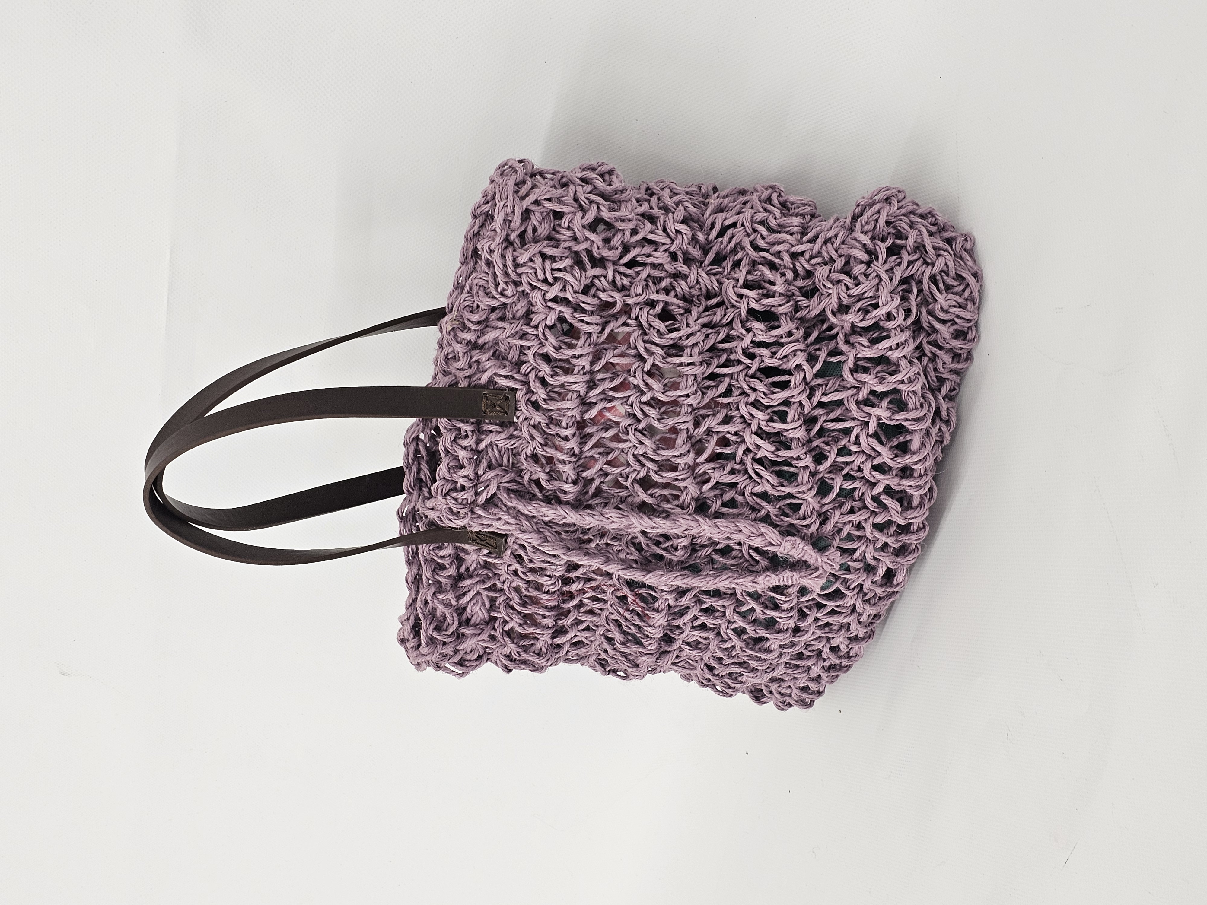 Sac trico mauve