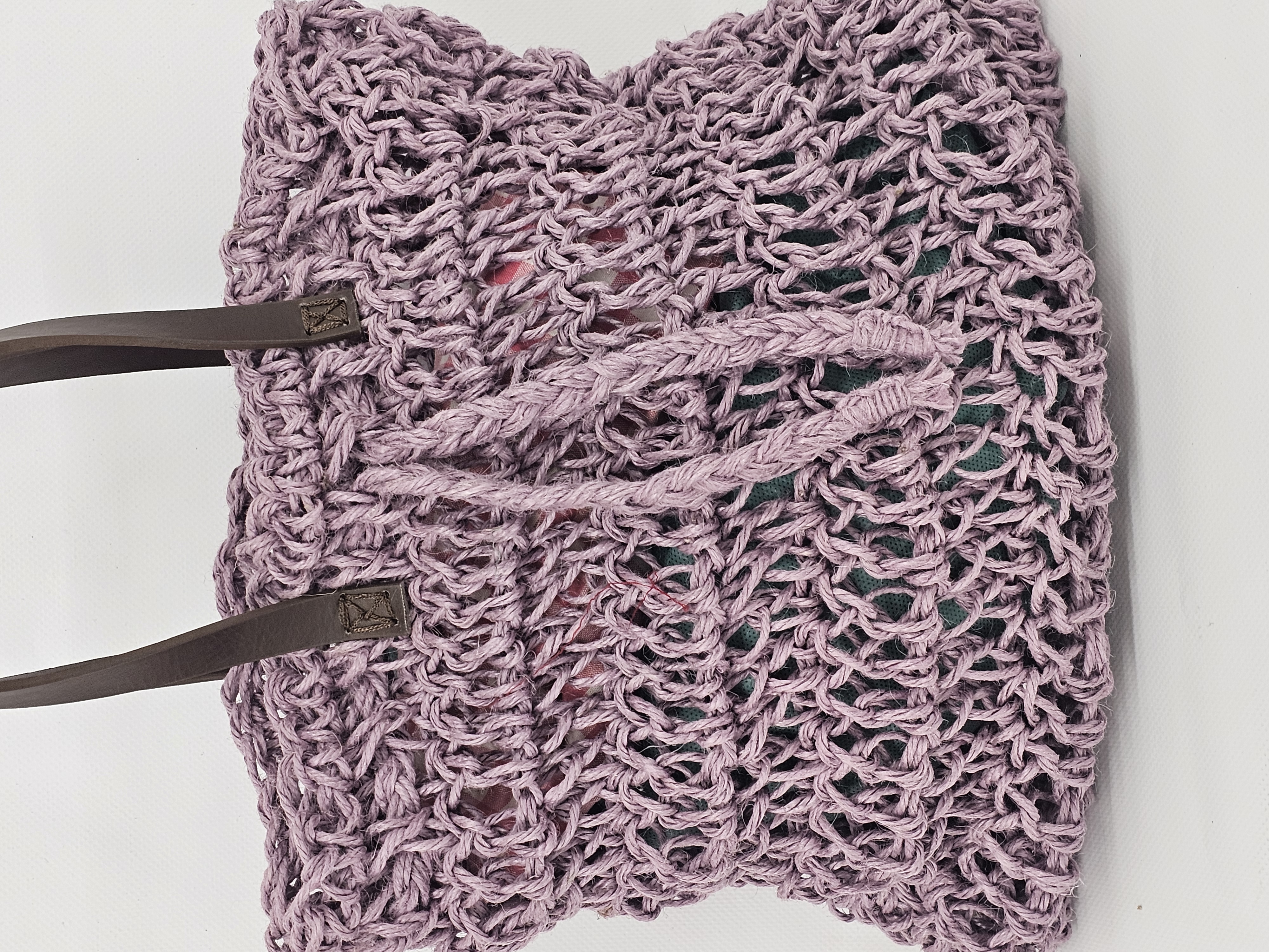 Sac trico mauve