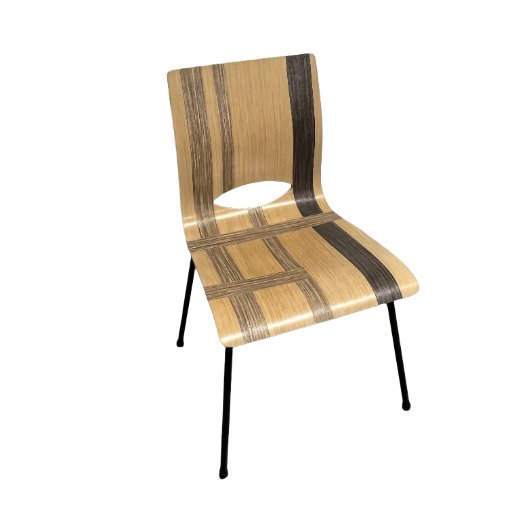 Chaise bandes